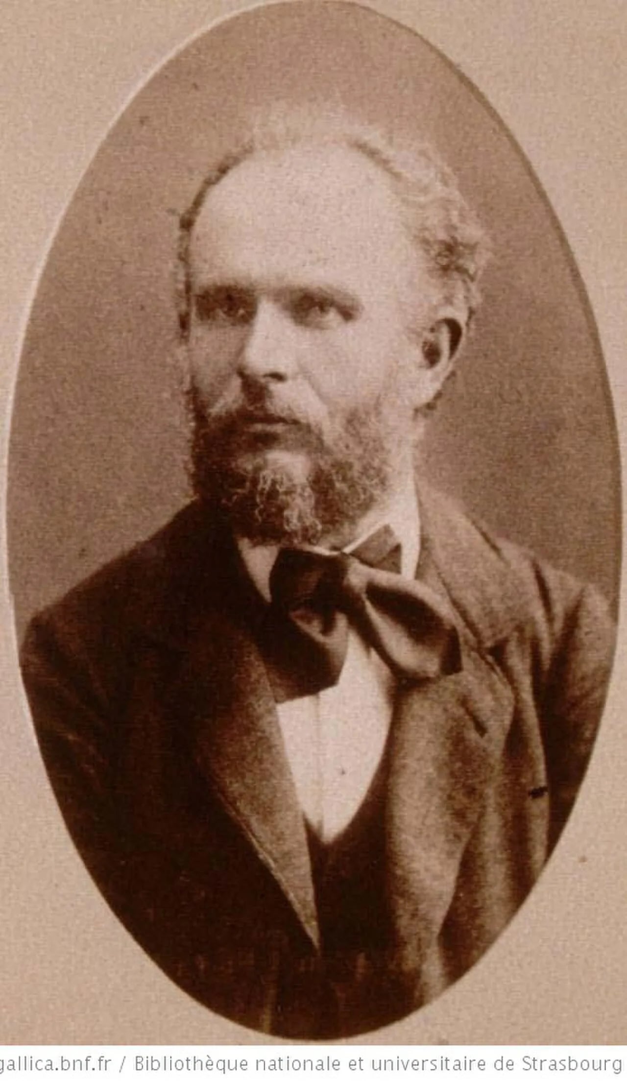 Porträt von Ernst Laas (1837–1885) – Gedenkseite