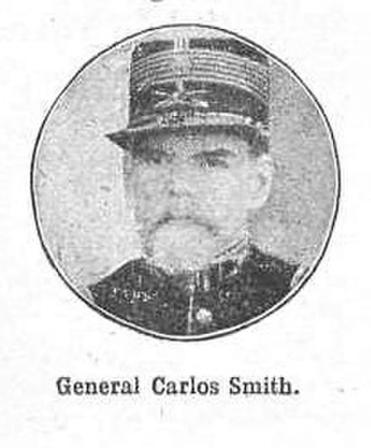 Porträt von Carlos Smith (1845–1913) – Gedenkseite
