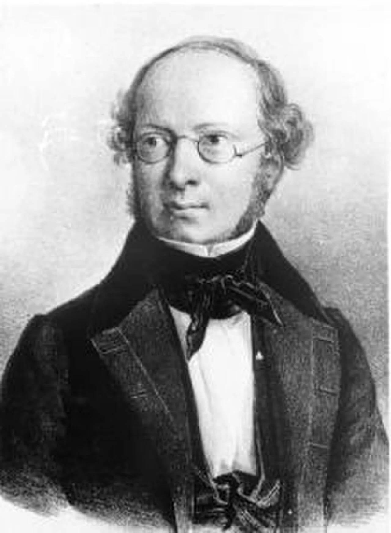 Portrait of Alexander von Bunge (1803–1890) – memorial page