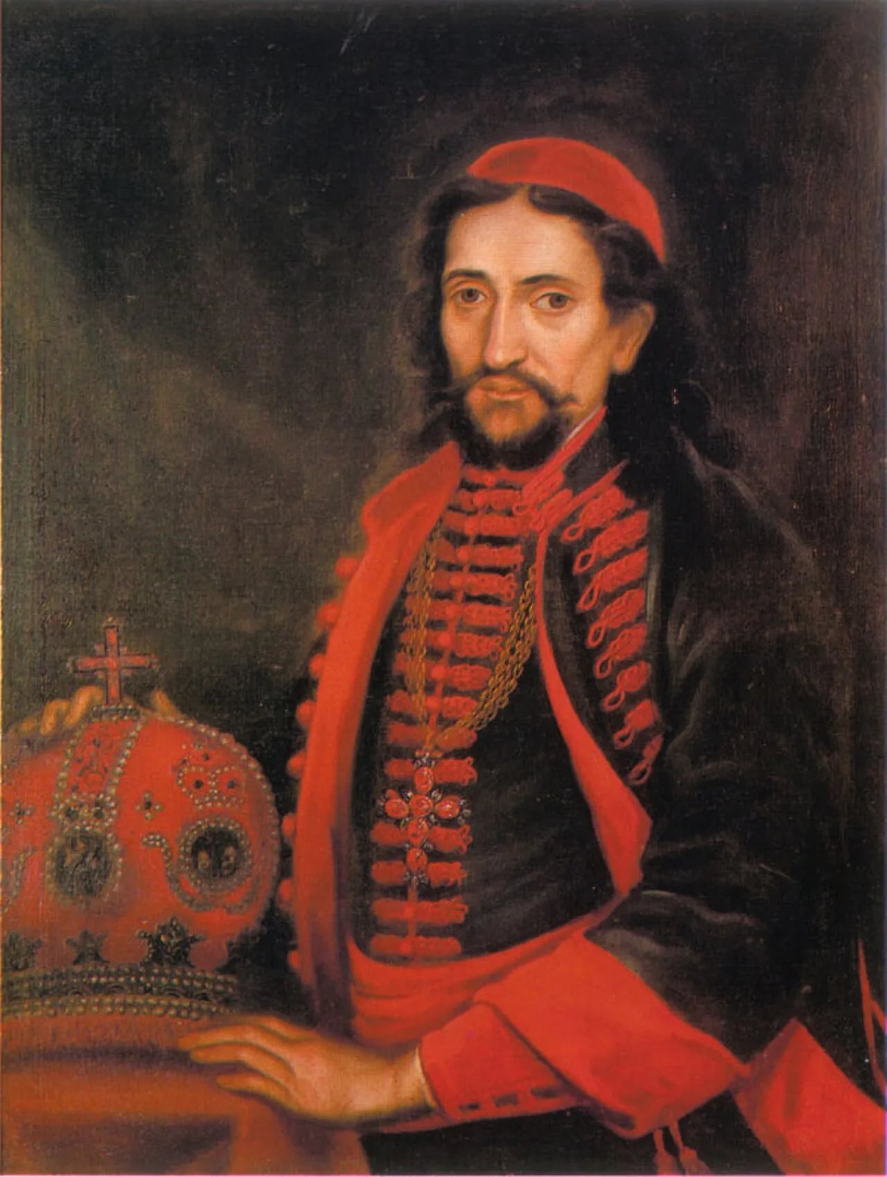 Porträt von Vikentije Jovanović (1689–1737) – Gedenkseite