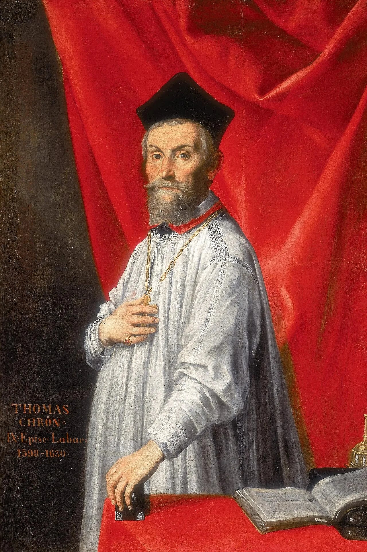Portrait of Thomas Chrön (1560–1630) – memorial page