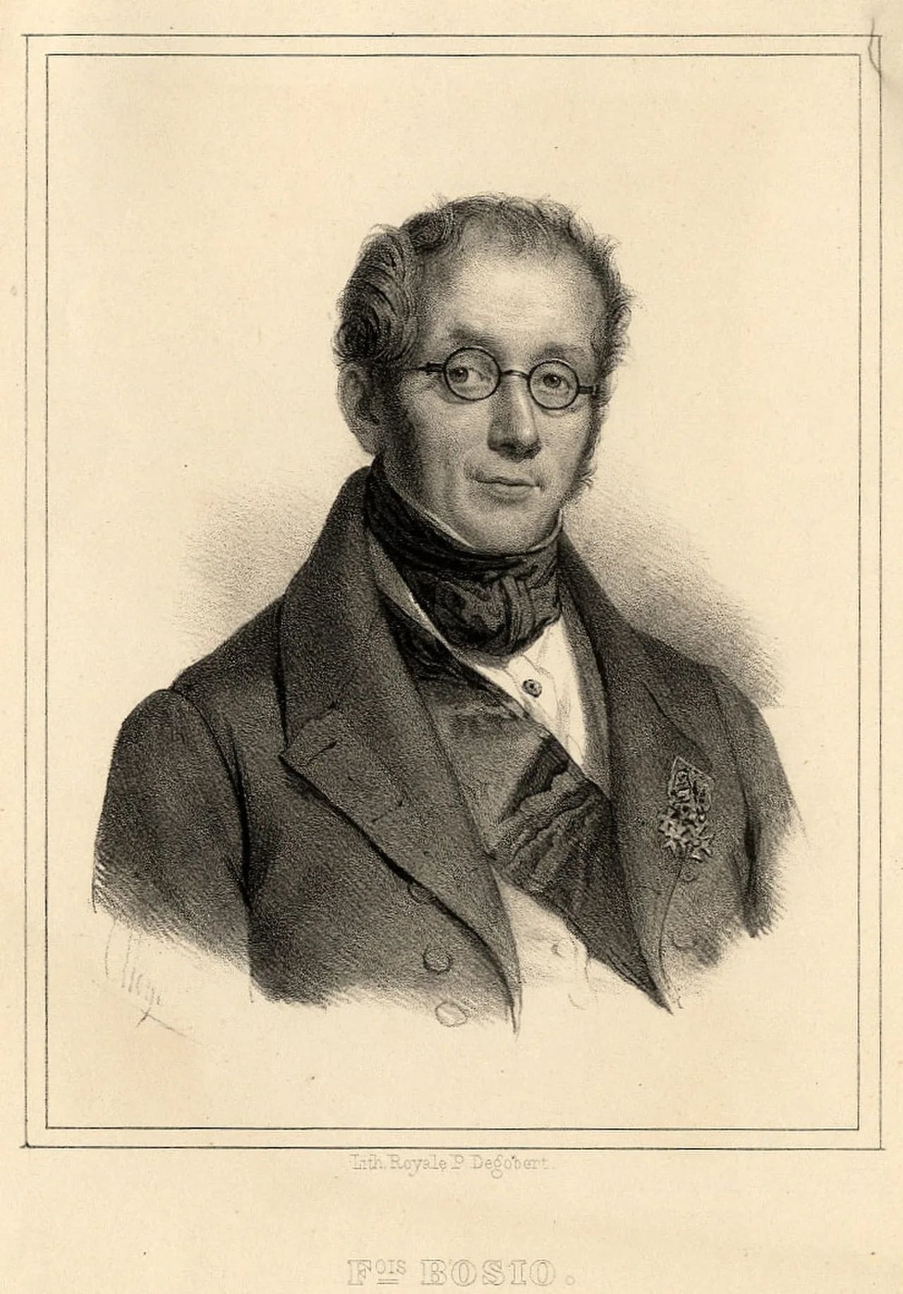 Portrait of François Joseph Bosio (1768–1845) – memorial page