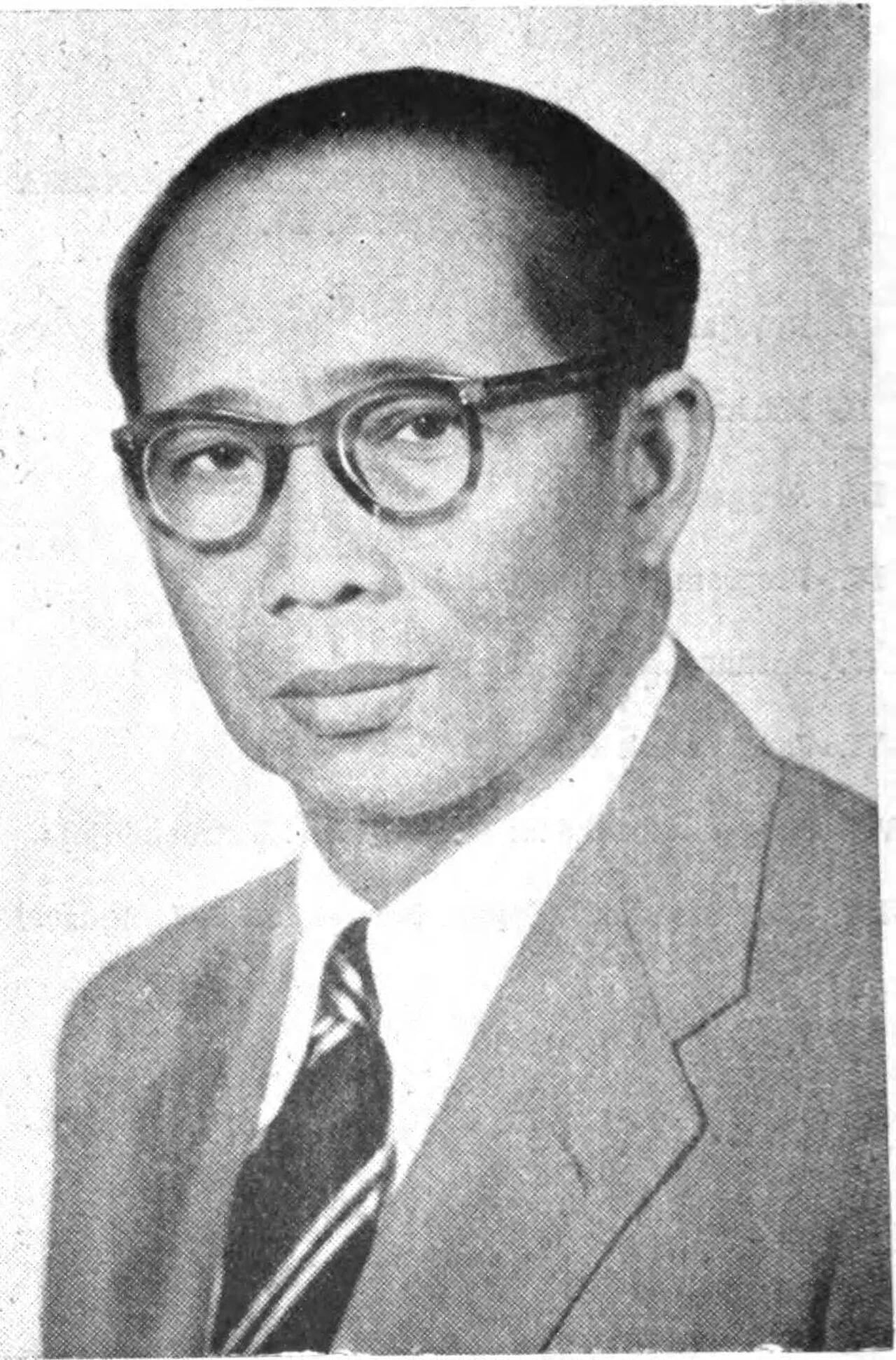Portrait of Sidik Djojosukarto (1908–1955) – memorial page
