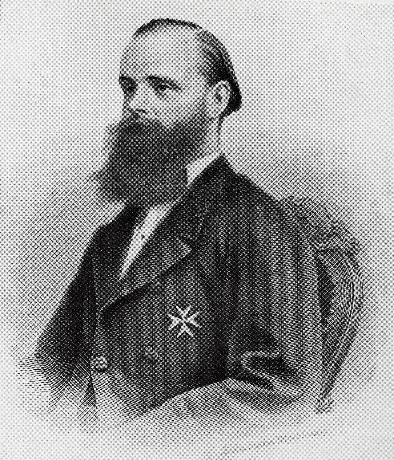 Portrait of Karl Klaus von der Decken (1833–1865) – memorial page