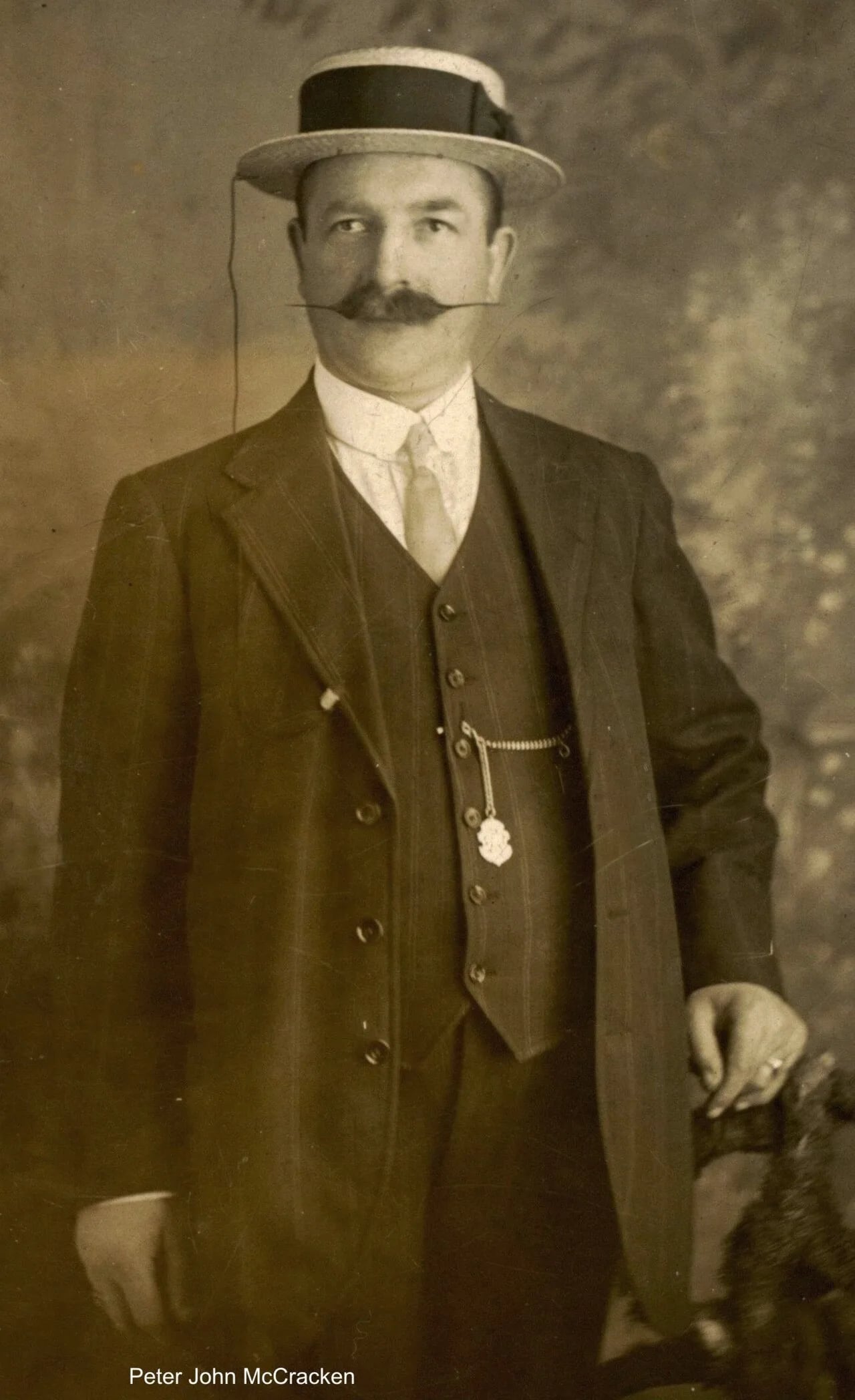 Porträt von Peter McCracken (1869–1948) – Gedenkseite
