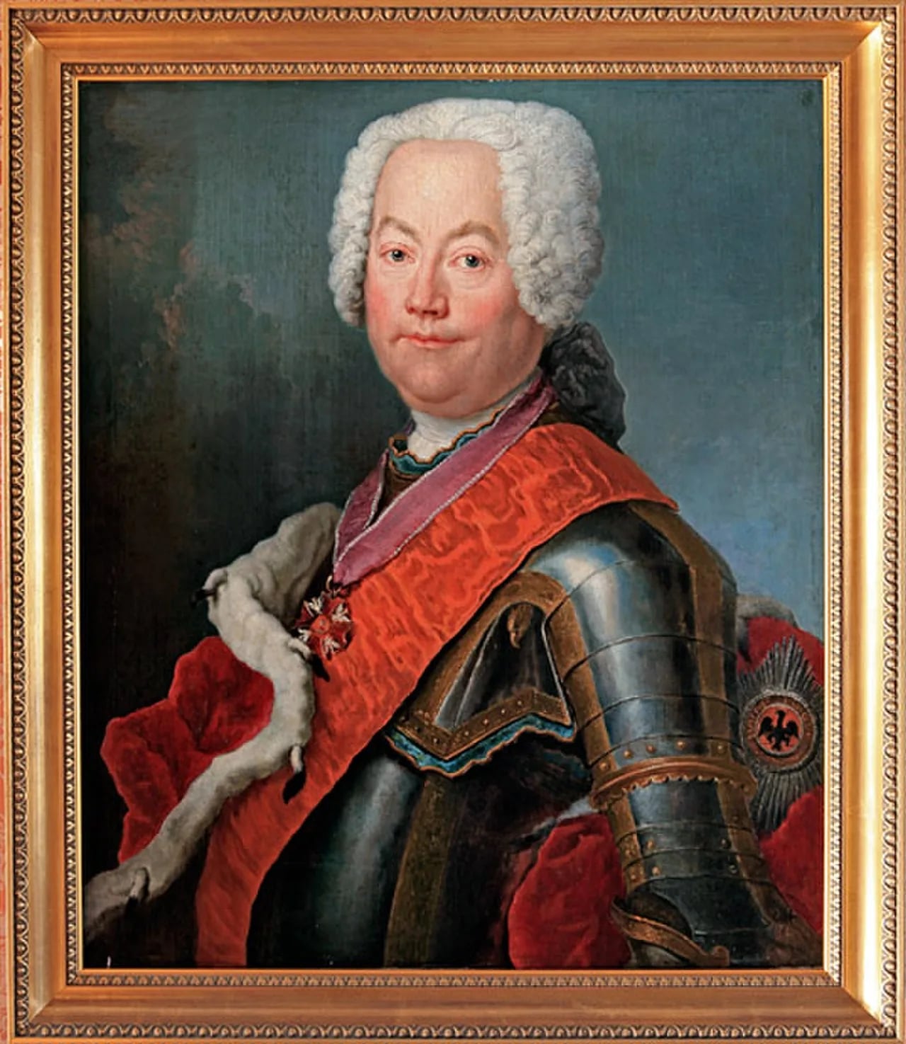 Porträt von August Ludwig (1697–1755) – Gedenkseite