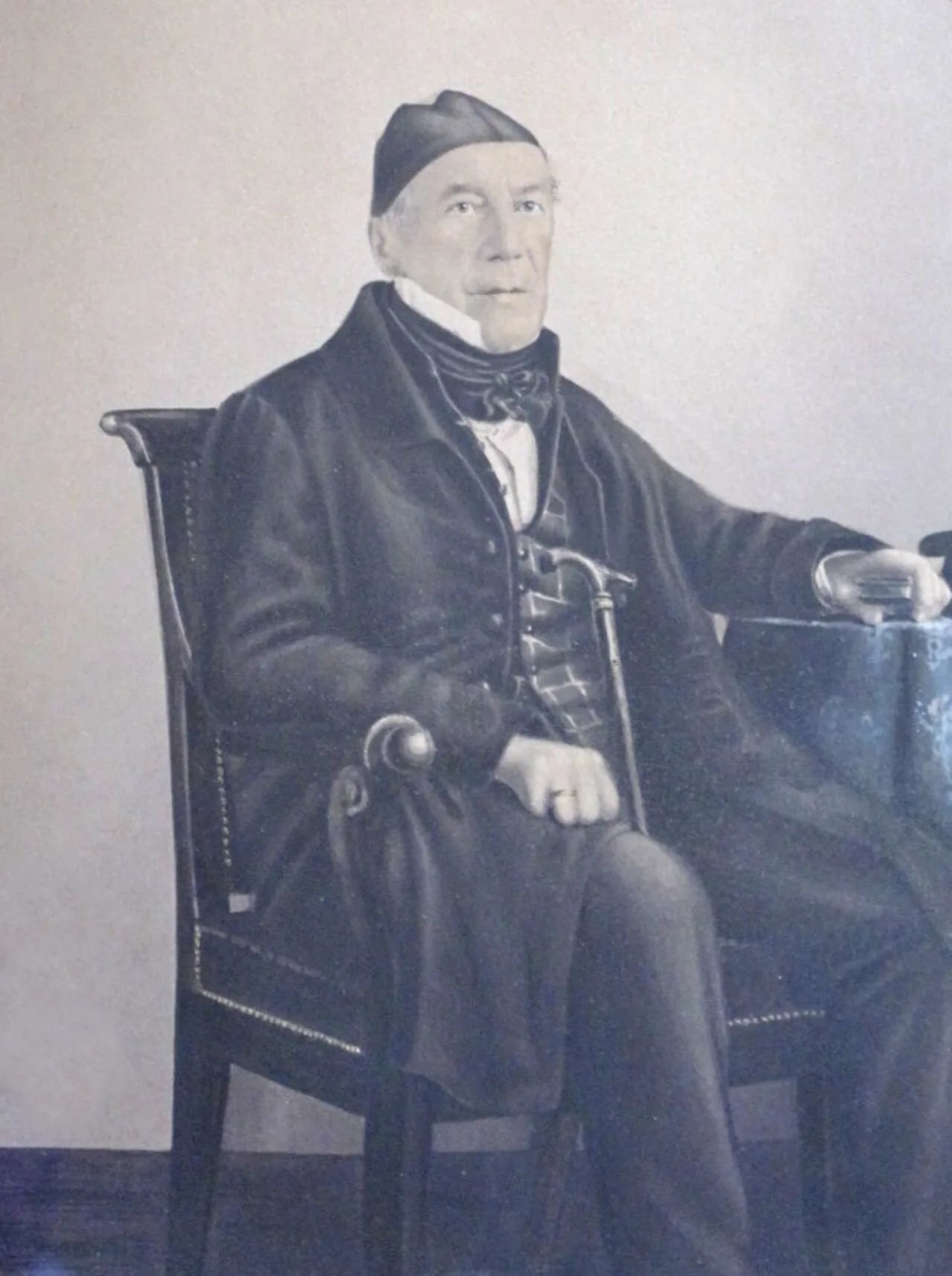 Porträt von Johann Rudolf von Stürler (1771–1861) – Gedenkseite