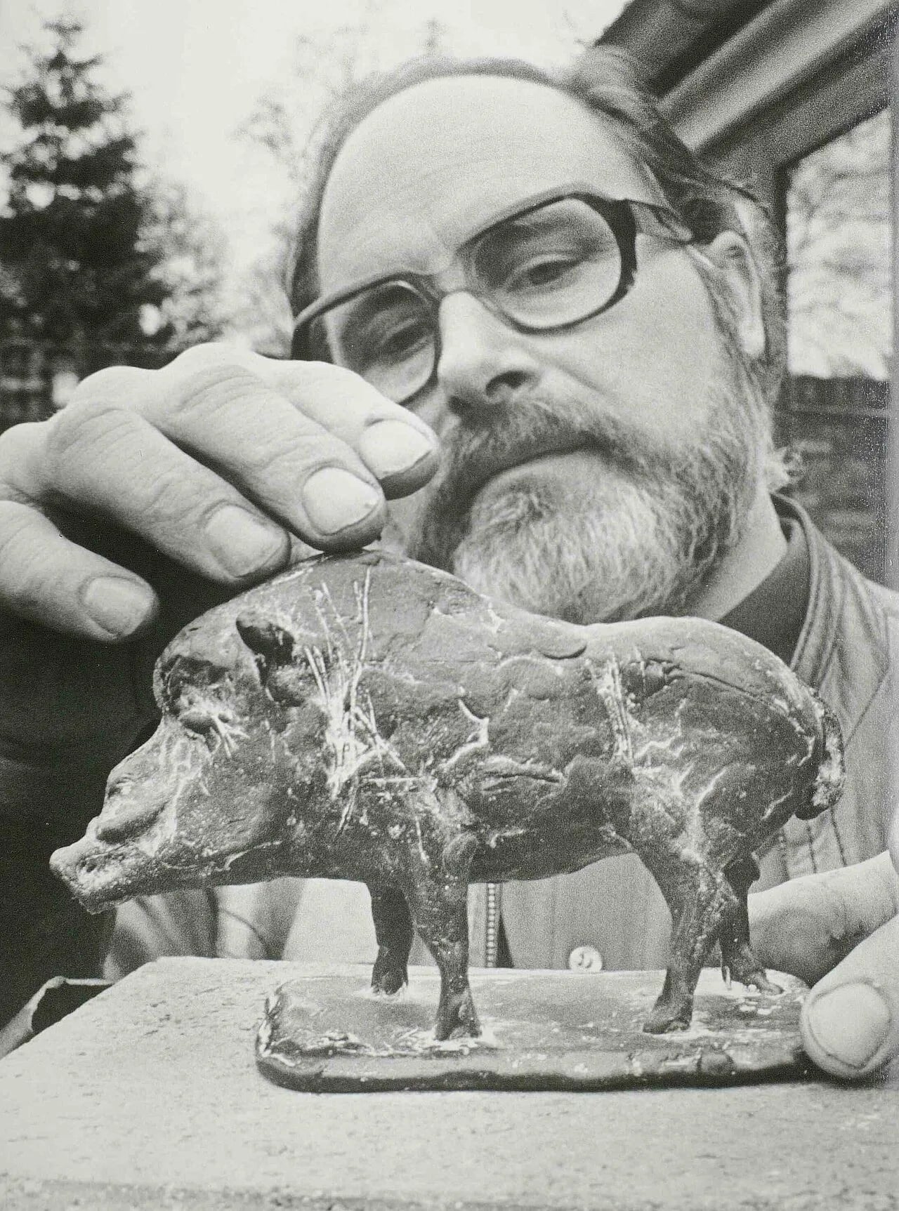 Portrait of Felix van der Linden (1929–2011) – memorial page