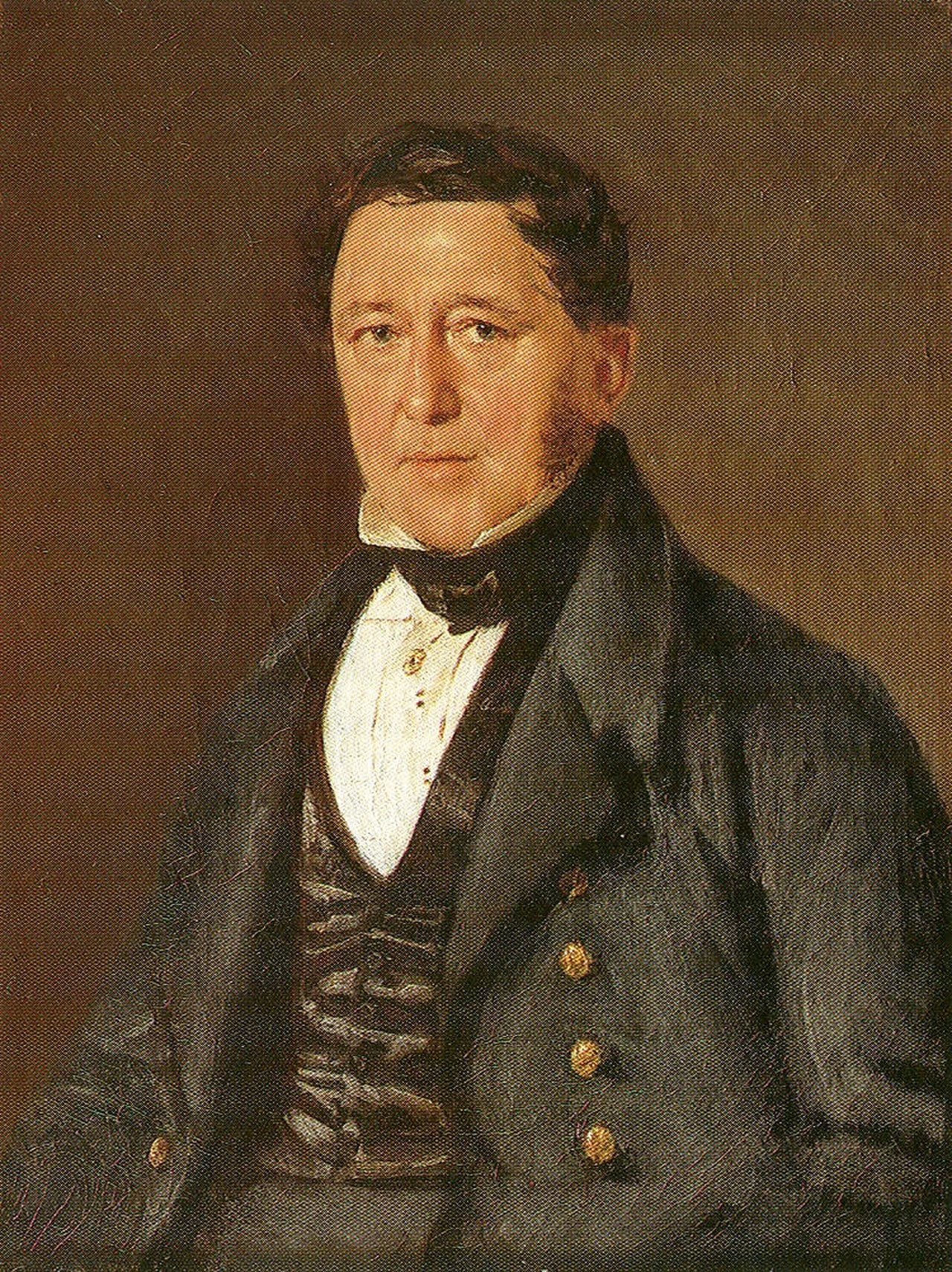 Porträt von Hjort Lorenzen (1791–1845) – Gedenkseite