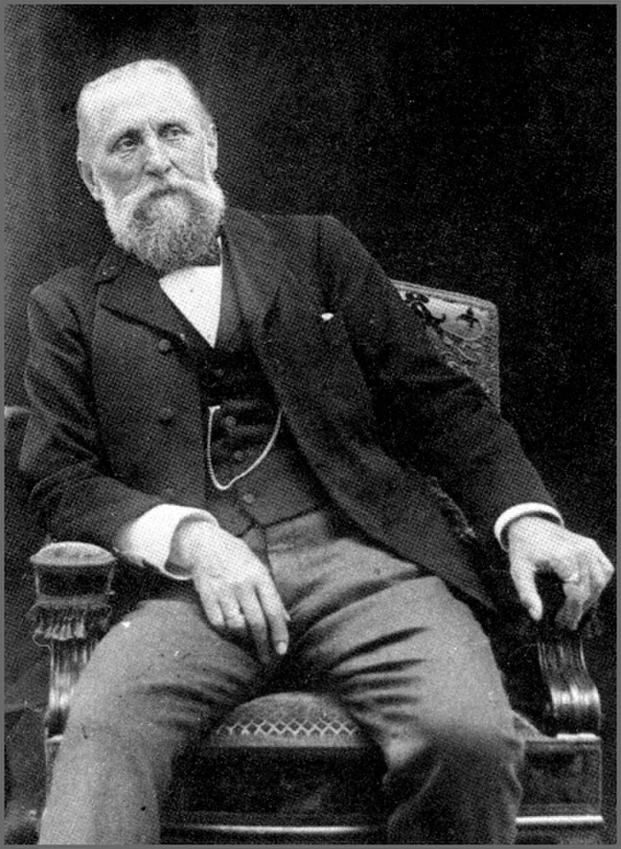 Portrait of Friedrich Adler (1827–1908) – memorial page