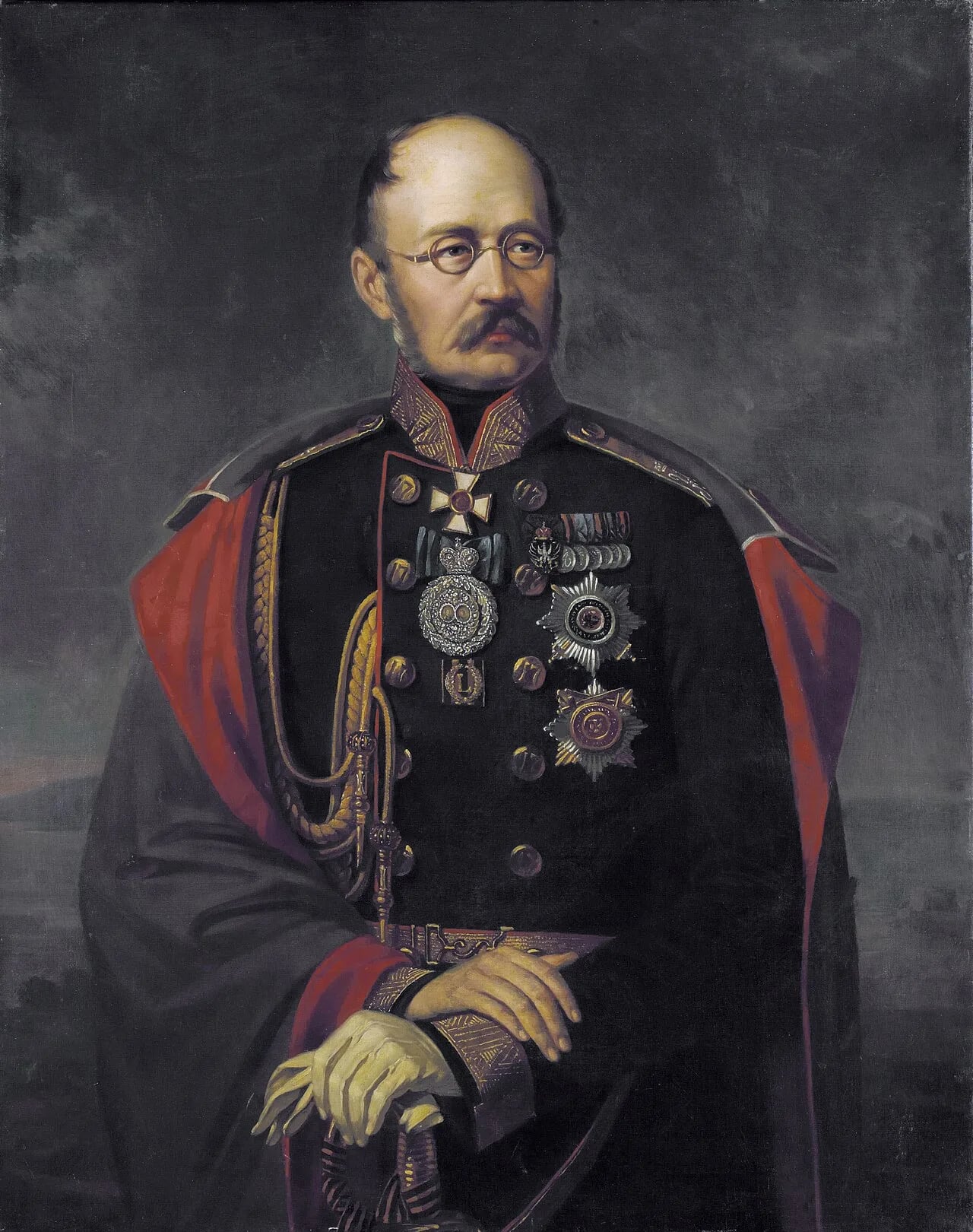 Portrait of Michail Dmitrijewitsch Gortschakow (1793–1861) – memorial page