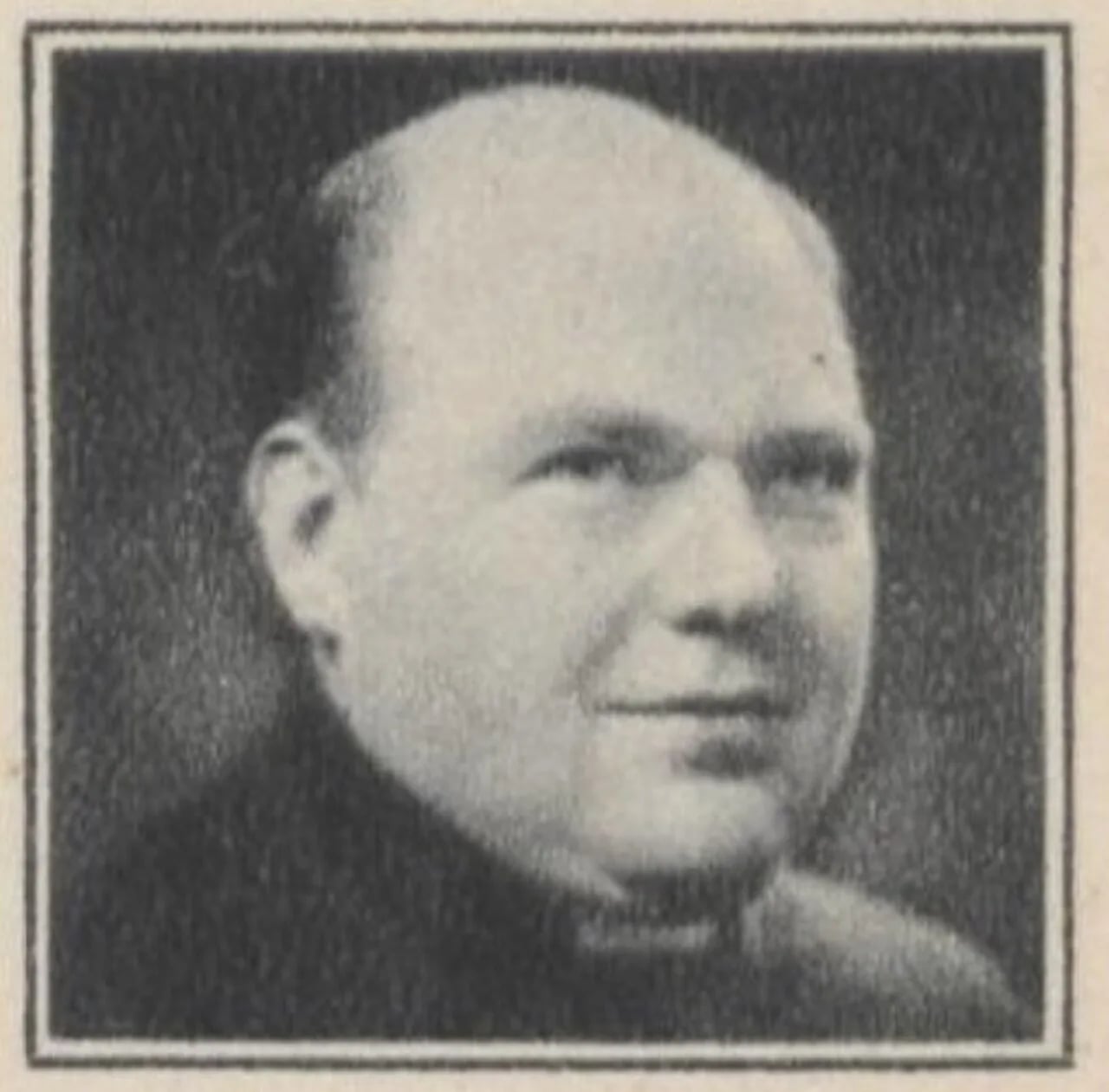 Portrait of Mgr. Th. van der Bom (1894–1966) – memorial page