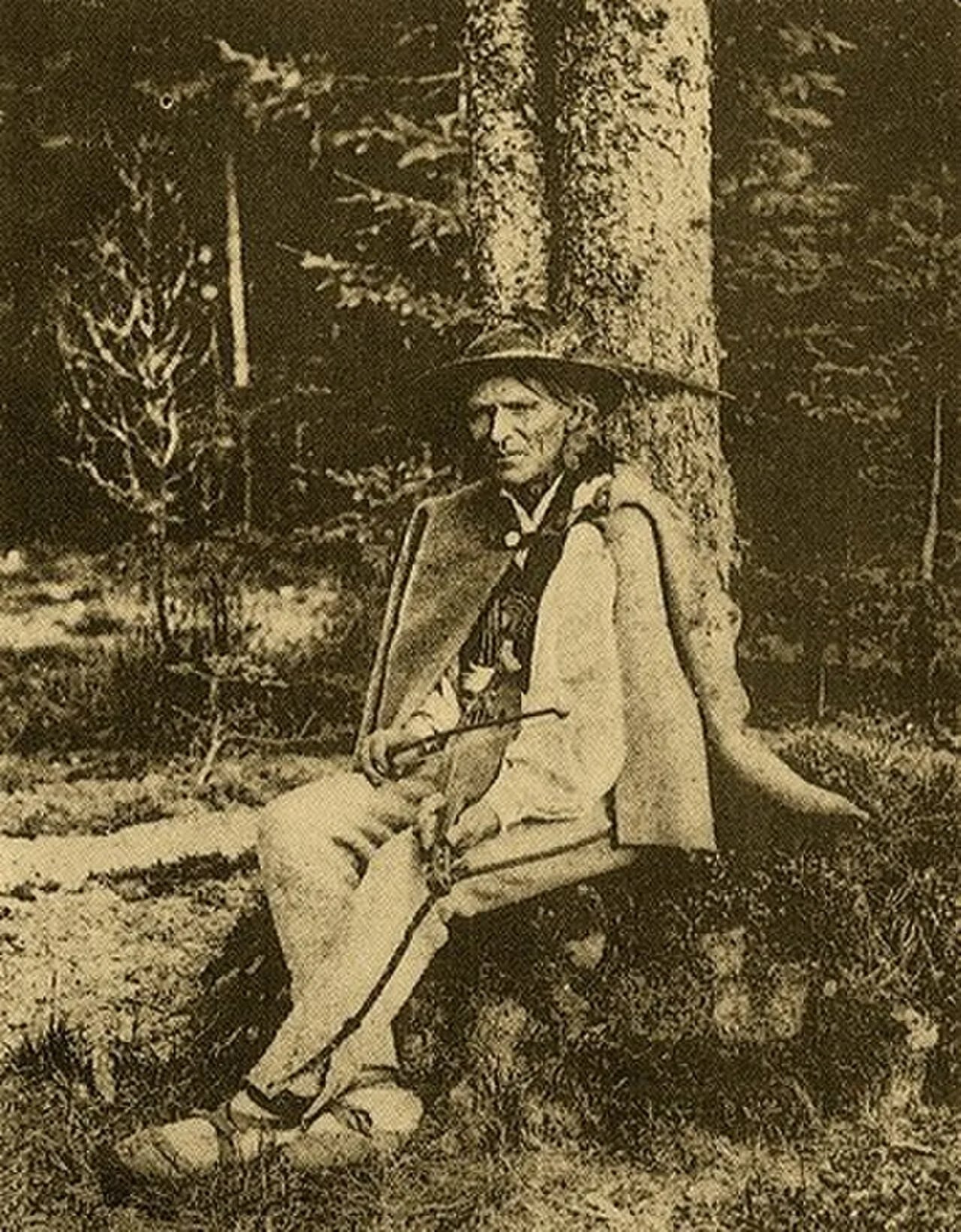 Porträt von Jan Krzeptowski (1809–1894) – Gedenkseite