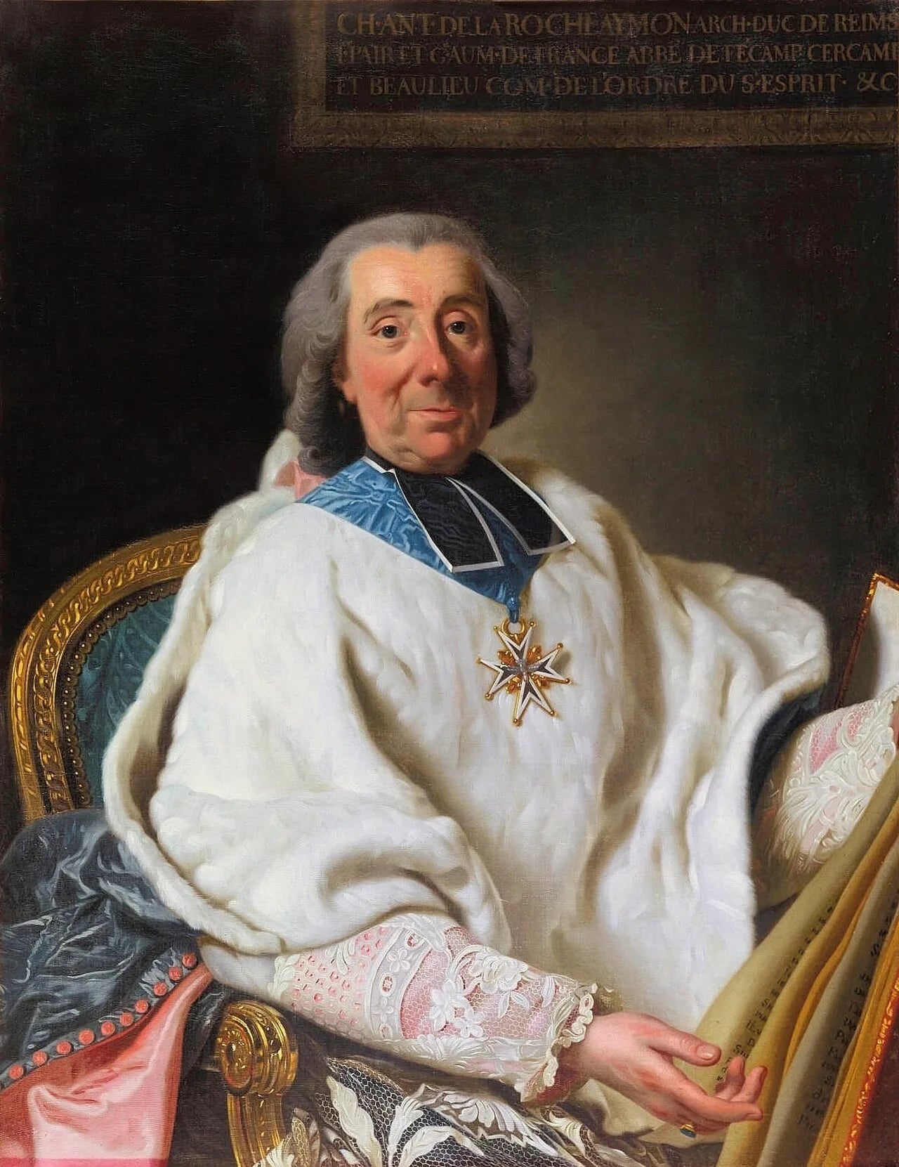 Portrait of Charles-Antoine de la Roche-Aymon (1697–1777) – memorial page