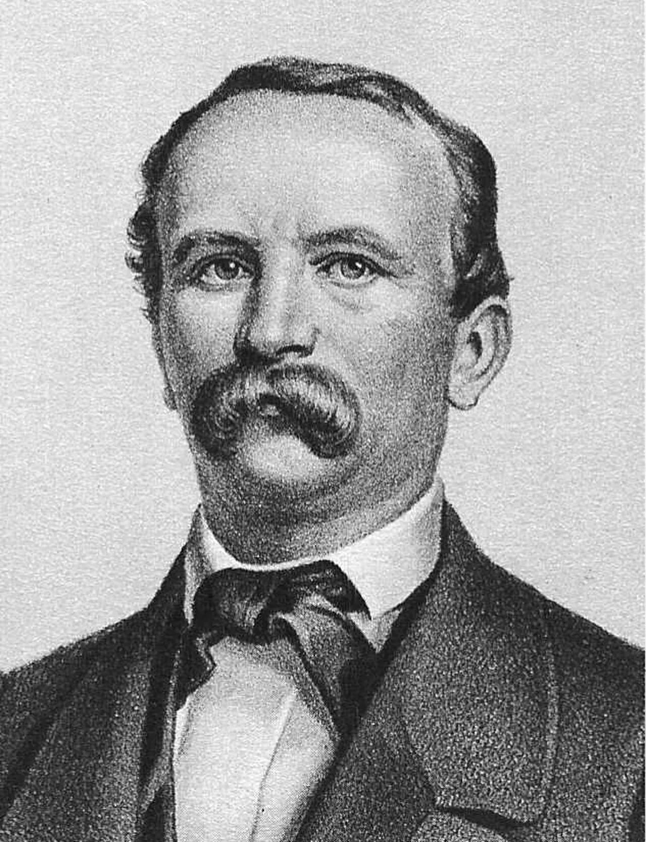 Porträt von Jakob Stämpfli (1820–1879) – Gedenkseite