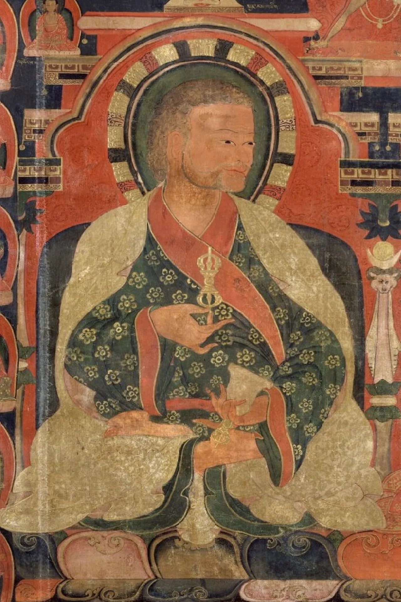 Portrait of Dragpa Gyeltshen (1147–1216) – memorial page