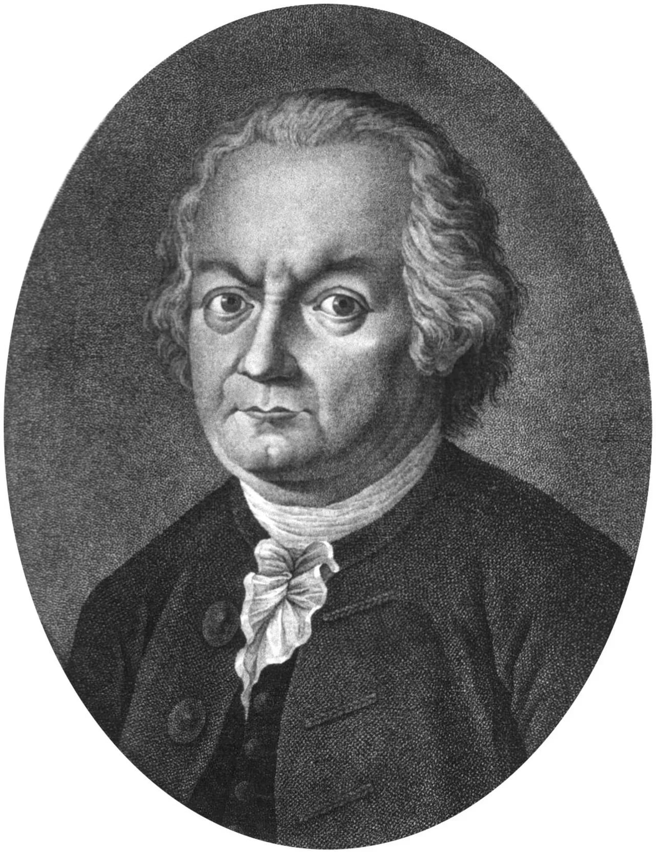 Portrait of Johann Gottlob Leidenfrost (1715–1794) – memorial page