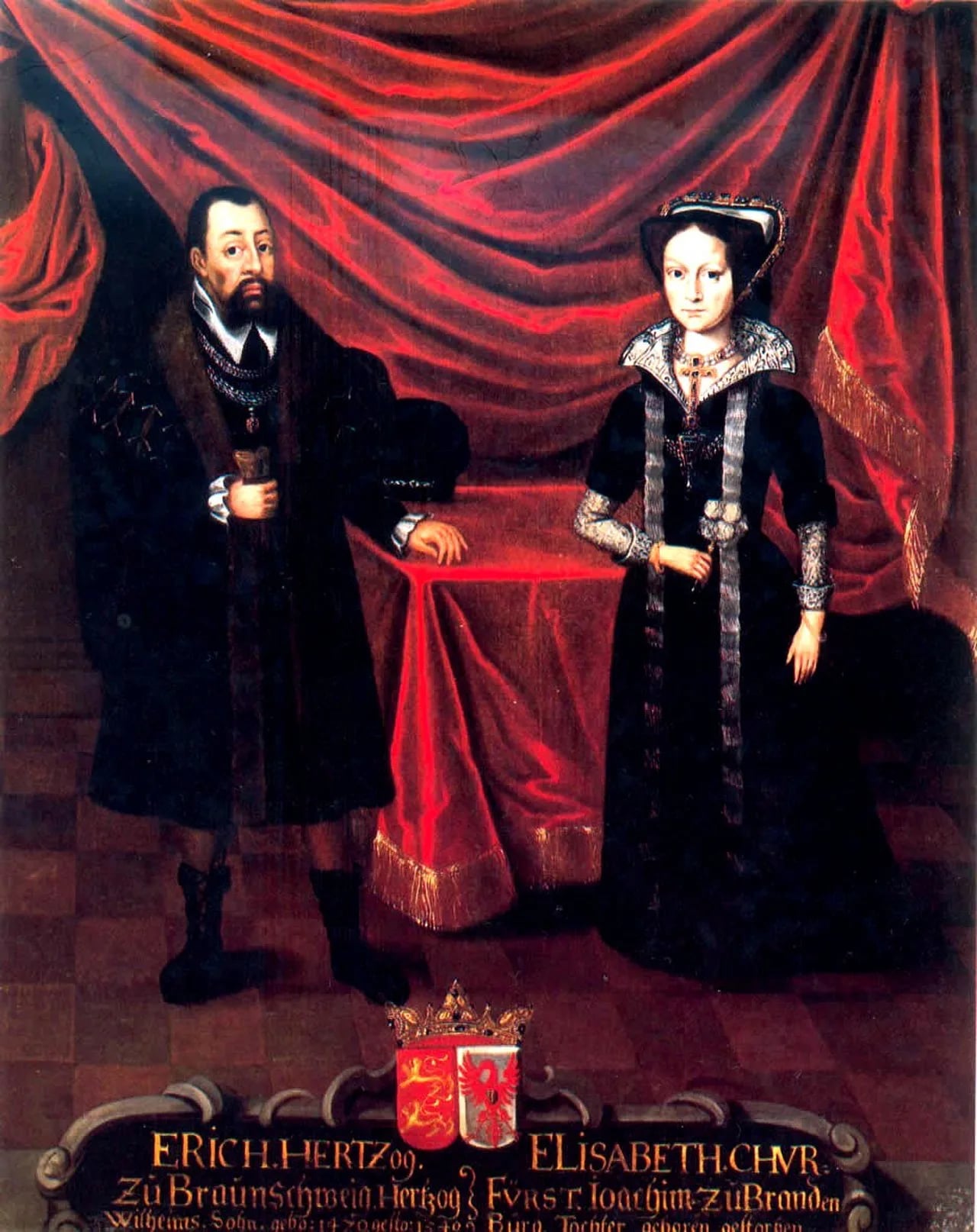 Porträt von Erich I. (1470–1540) – Gedenkseite