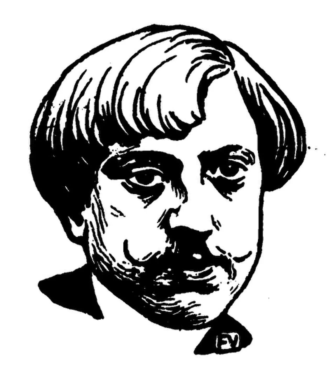 Portrait of Camille Mauclair (1872–1945) – memorial page