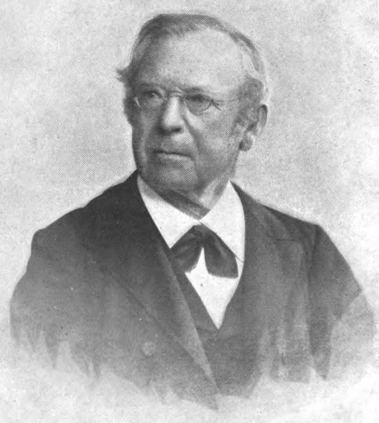 Portrait of Adolf Hilgenfeld (1823–1907) – memorial page