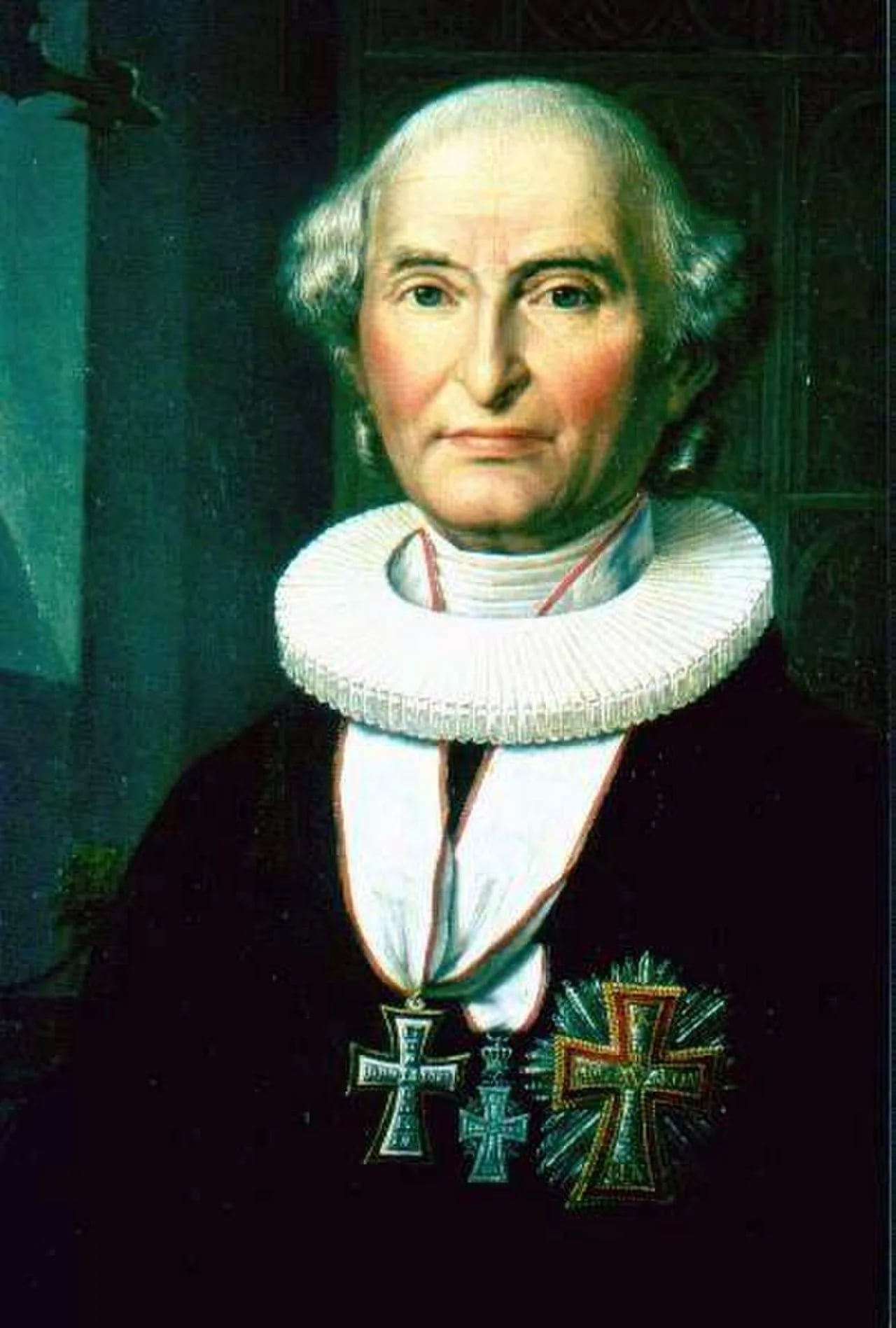 Porträt von Jacob Georg Christian Adler (1756–1834) – Gedenkseite