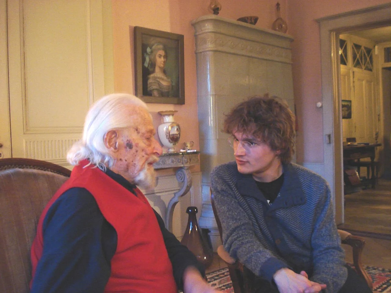 Porträt von Hugues Cuénod (1902–2010) – Gedenkseite