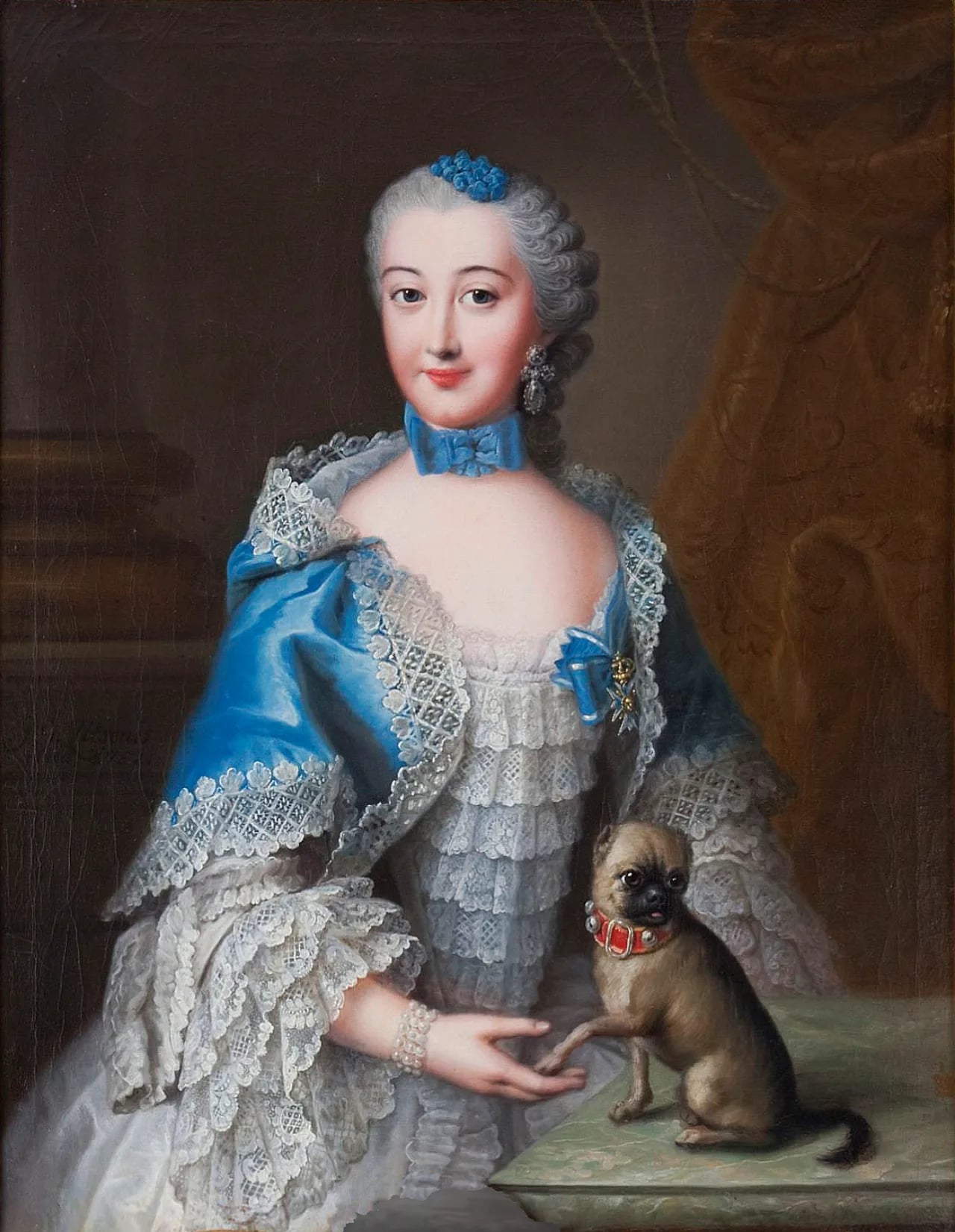 Portrait of Marie Sophie Wilhelmine zu Solms-Laubach (1721–1793) – memorial page