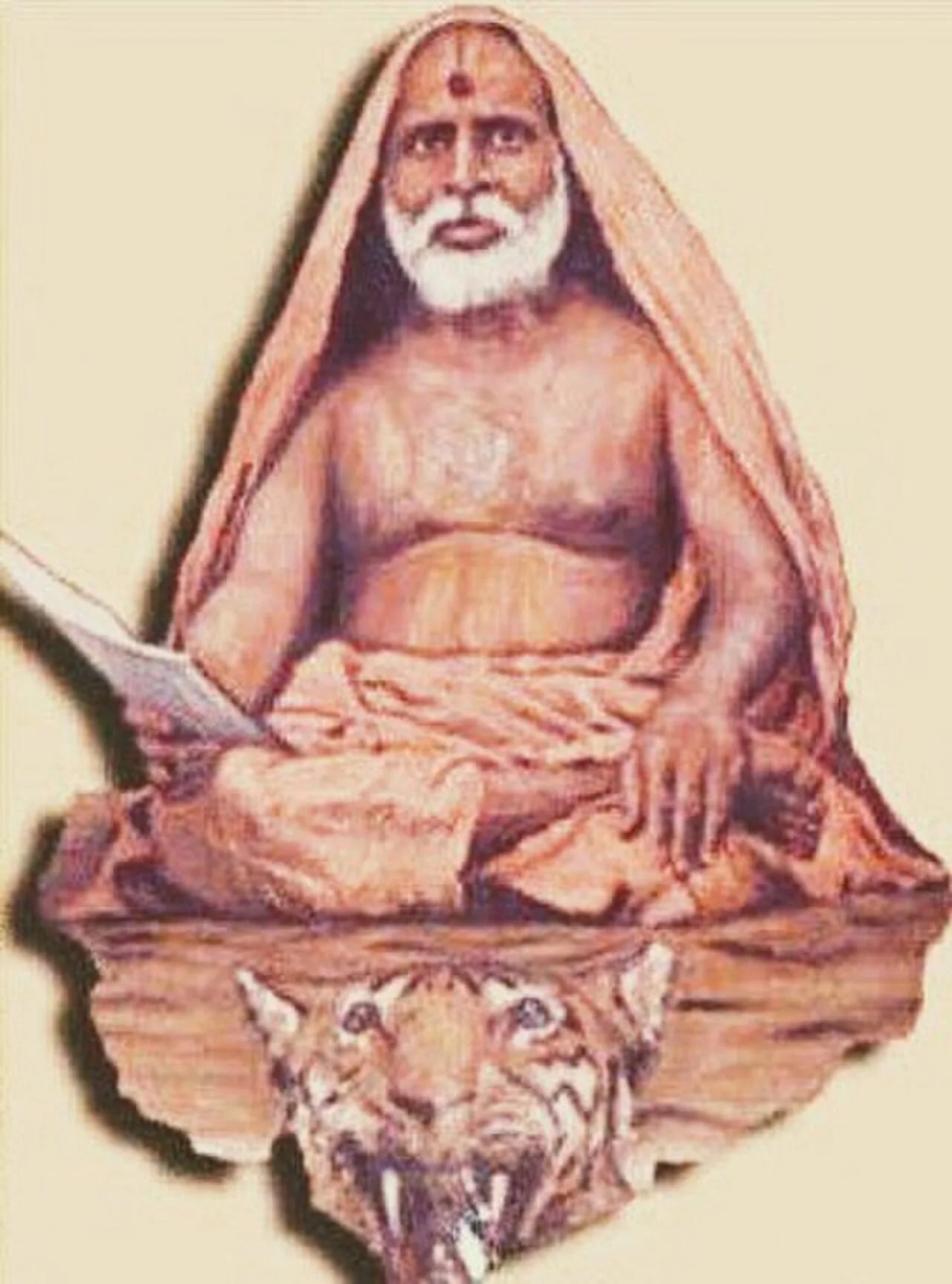 Porträt von Satyadhyana Tirtha (1872–1942) – Gedenkseite