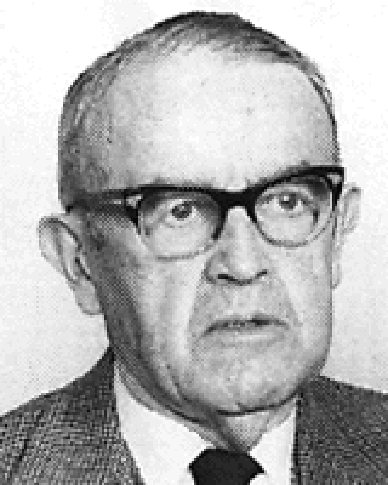 Porträt von Max Petitpierre (1899–1994) – Gedenkseite