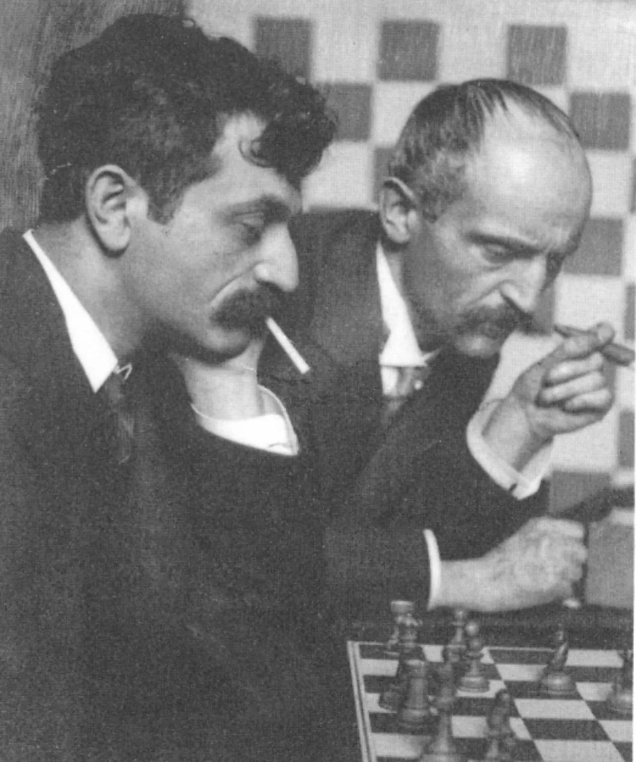 Portrait of Bertold Lasker (1860–1928) – memorial page