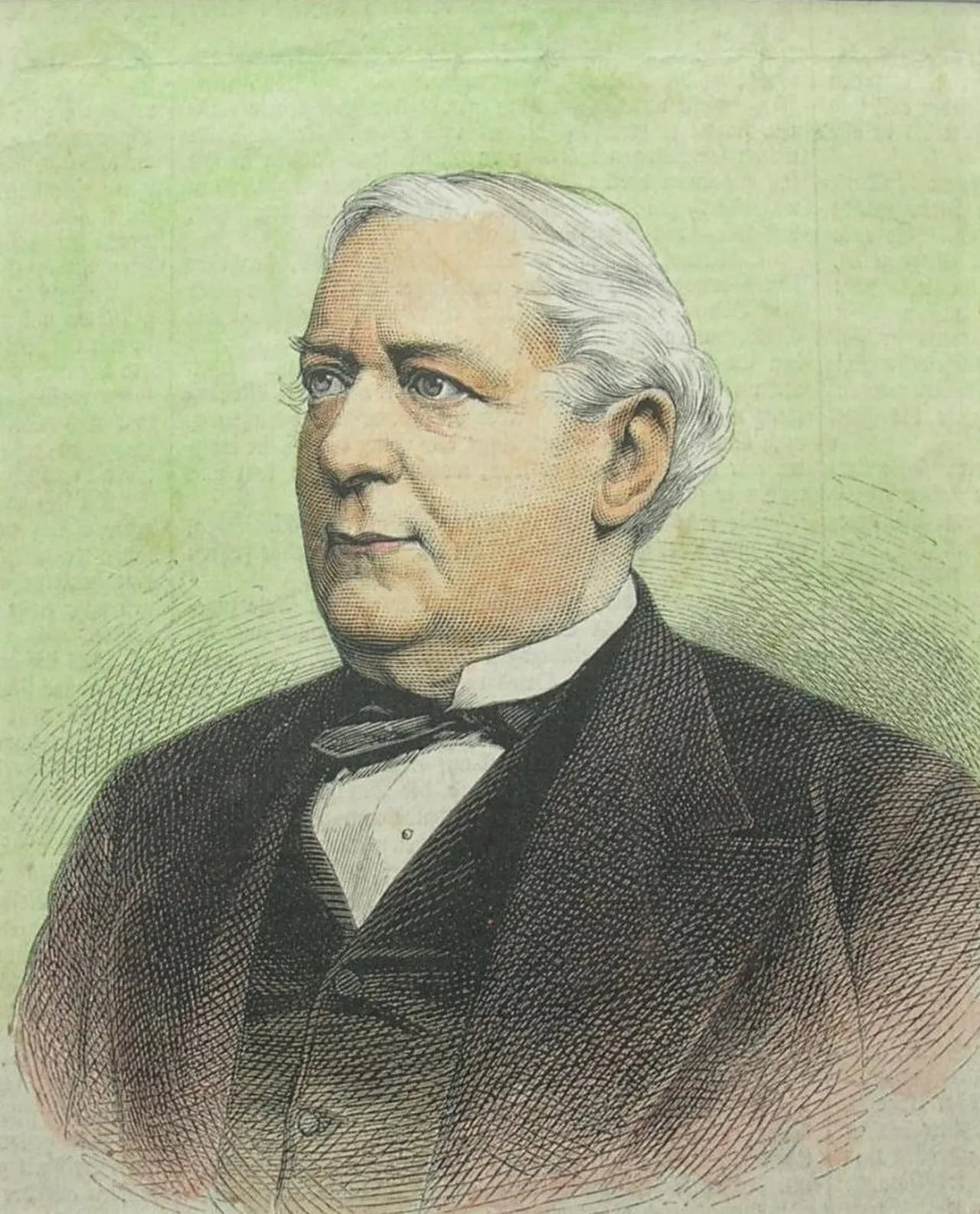 Porträt von Bernhard Ernst von Bülow (1815–1879) – Gedenkseite