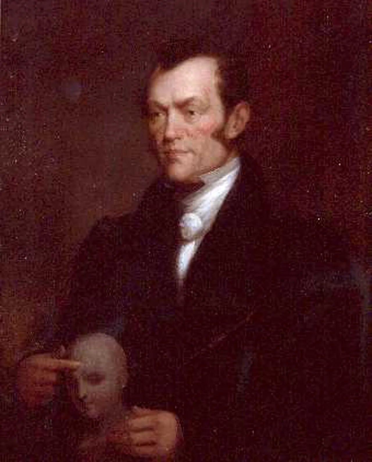 Porträt von Johann Spurzheim (1776–1832) – Gedenkseite