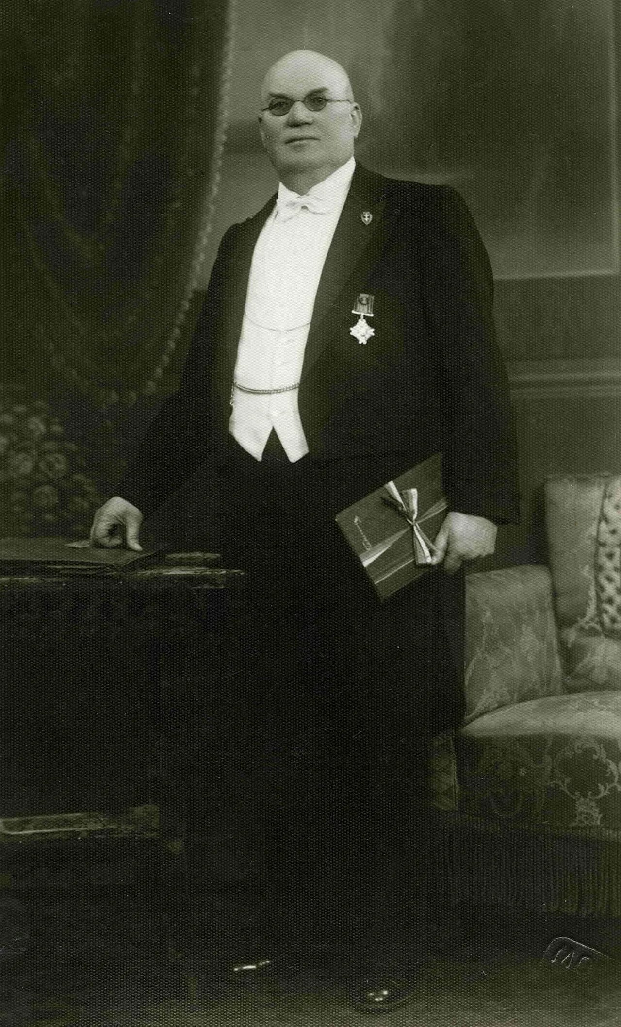 Portrait of Liudvikas Jakavičius (1871–1941) – memorial page