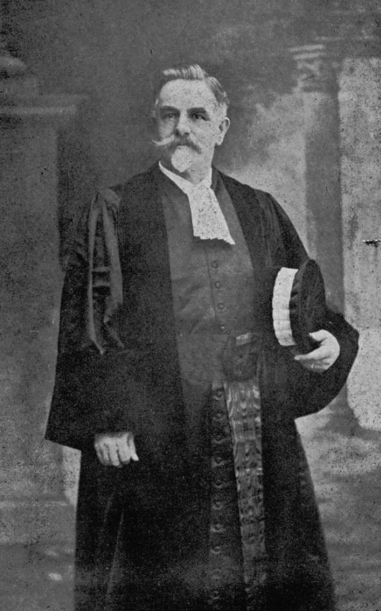 Porträt von Frédéric Schertzer (1845–1929) – Gedenkseite