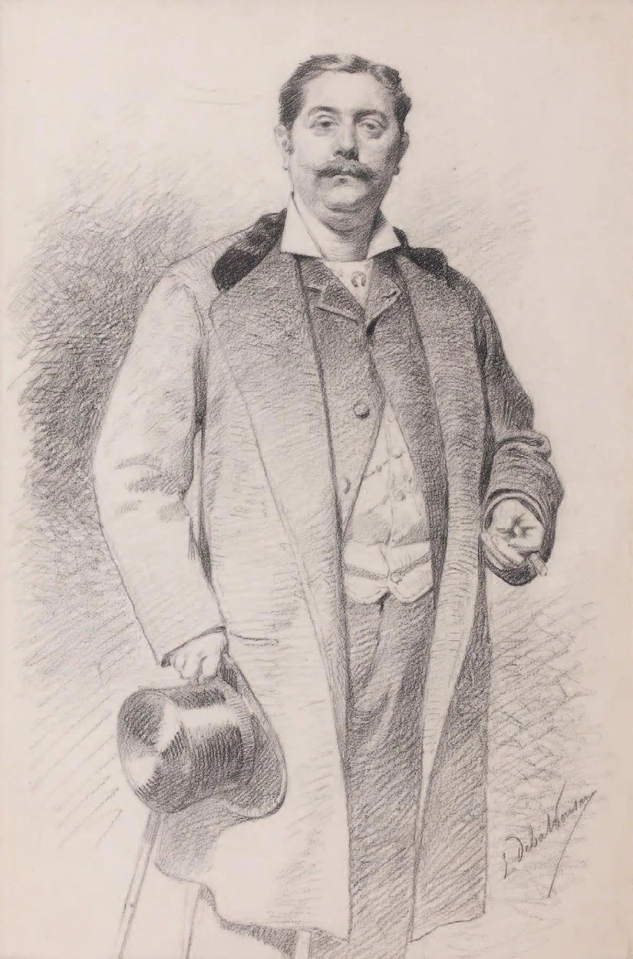 Portrait of Jean-Hubert Debrousse (1844–1899) – memorial page