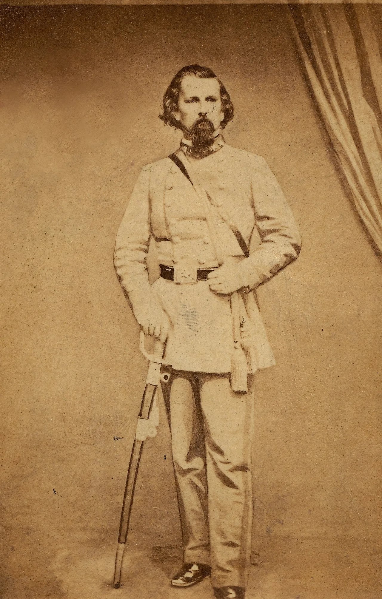 Portrait of Lloyd Tilghman (1816–1863) – memorial page