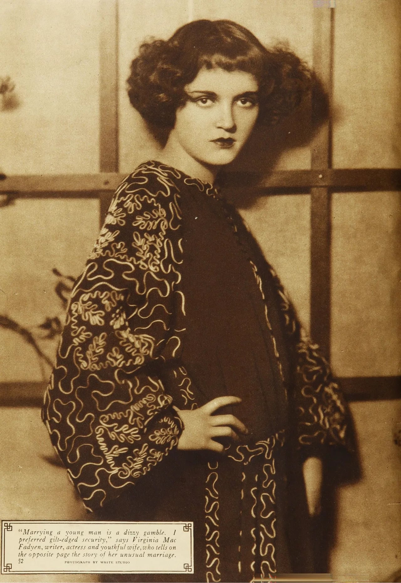 Portrait of Virginia MacFadyen (1900–1966) – memorial page