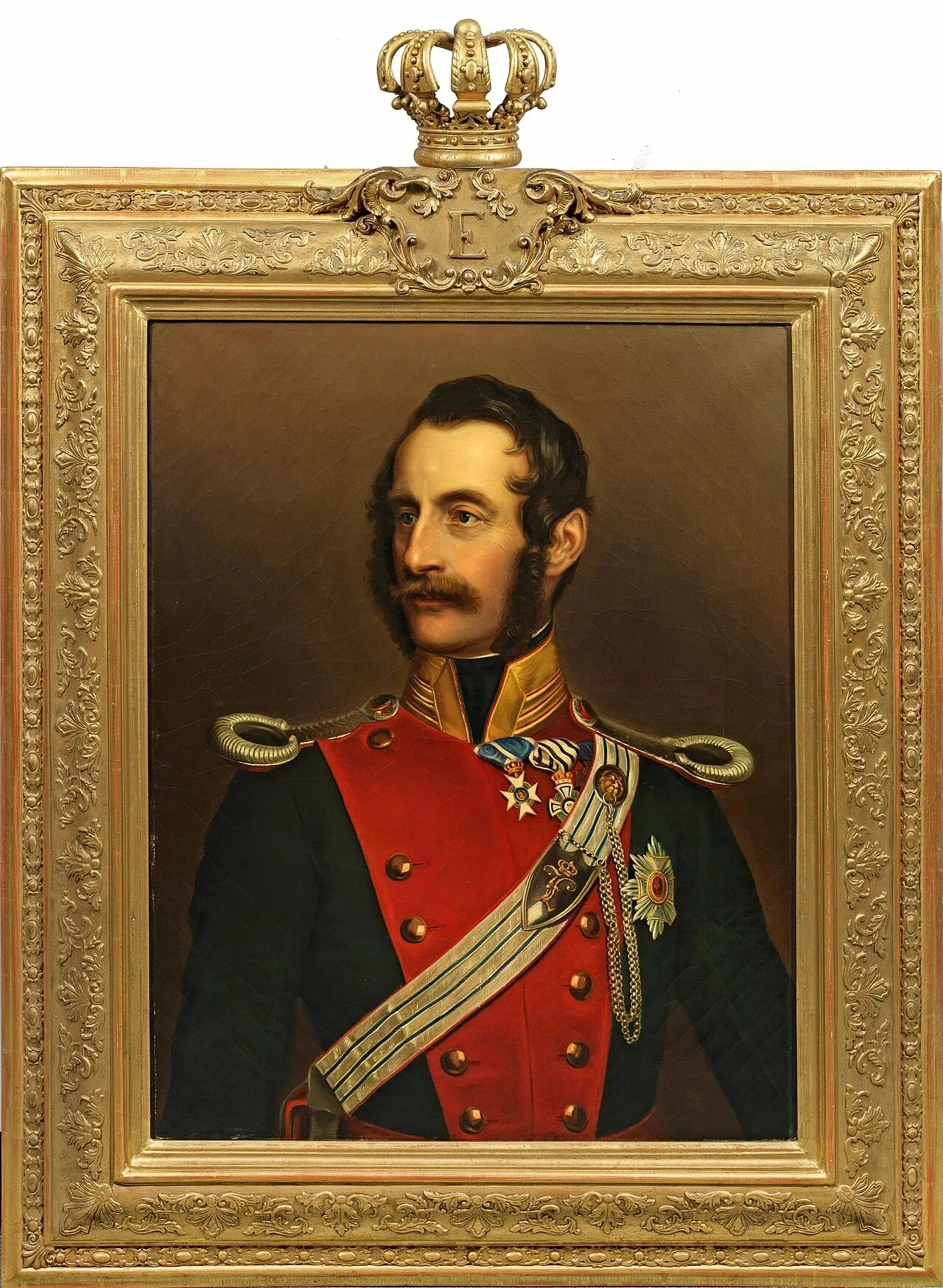 Porträt von Eduard von Sachsen-Altenburg (1804–1852) – Gedenkseite