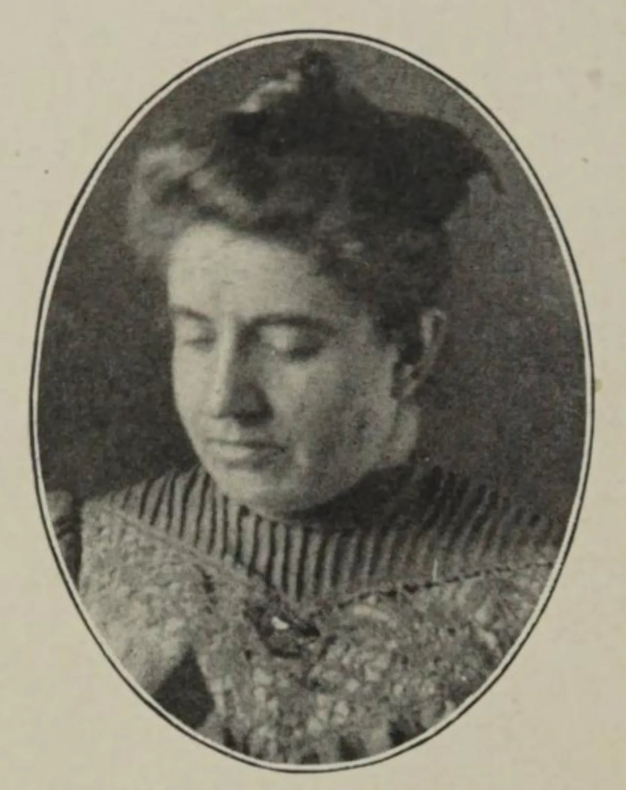 Porträt von Anna E. Nicholes (1865–1917) – Gedenkseite