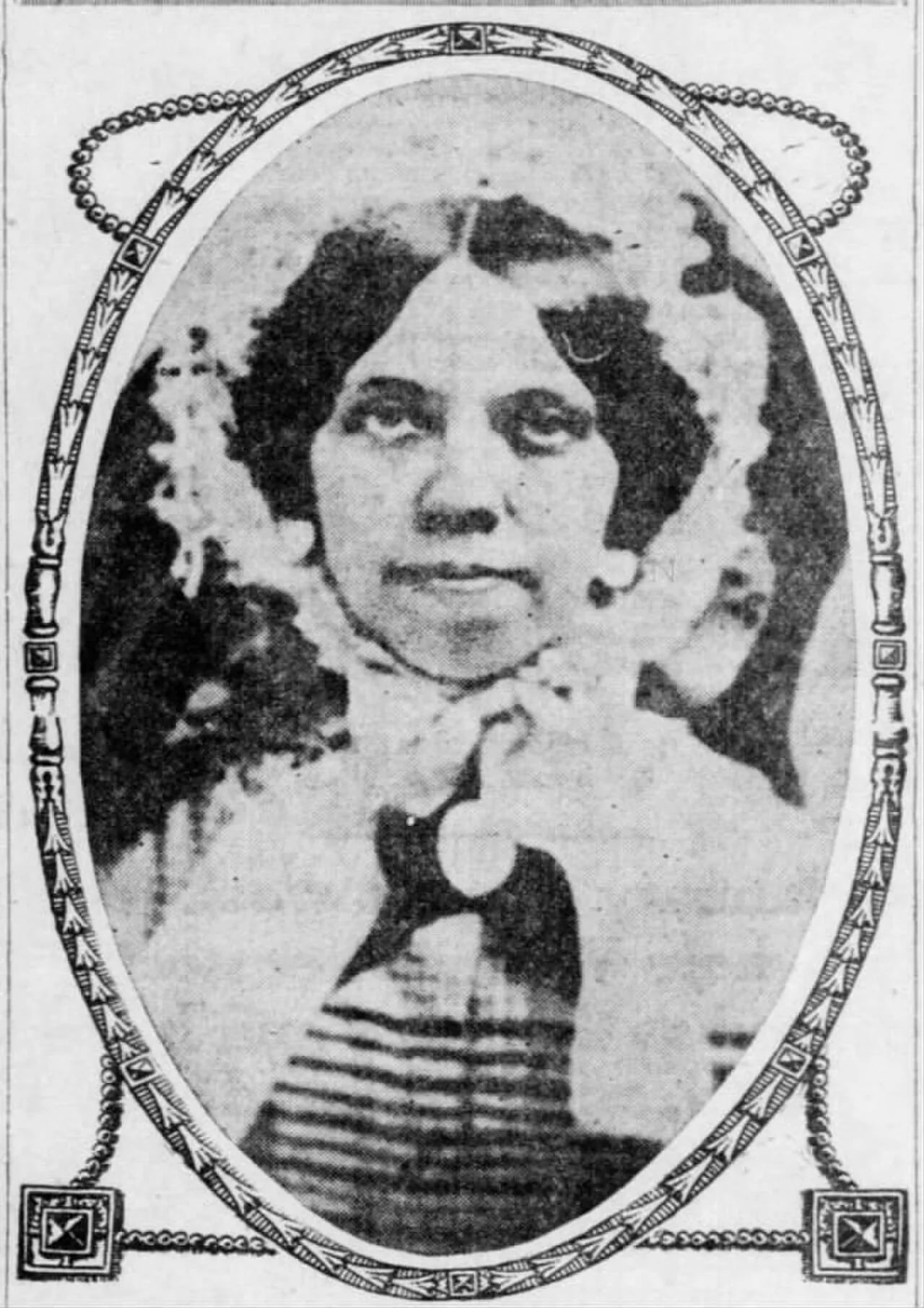 Porträt von Emma Worrell (1834–1930) – Gedenkseite