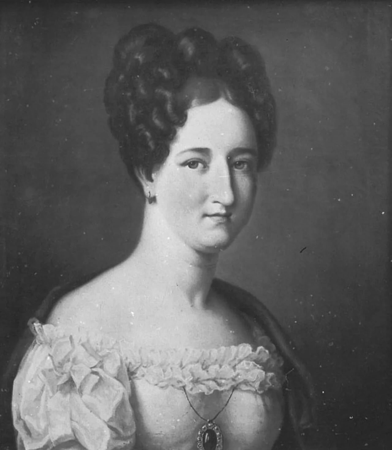 Porträt von Adelheid von Anhalt-Bernburg-Schaumburg-Hoym (1800–1820) – Gedenkseite