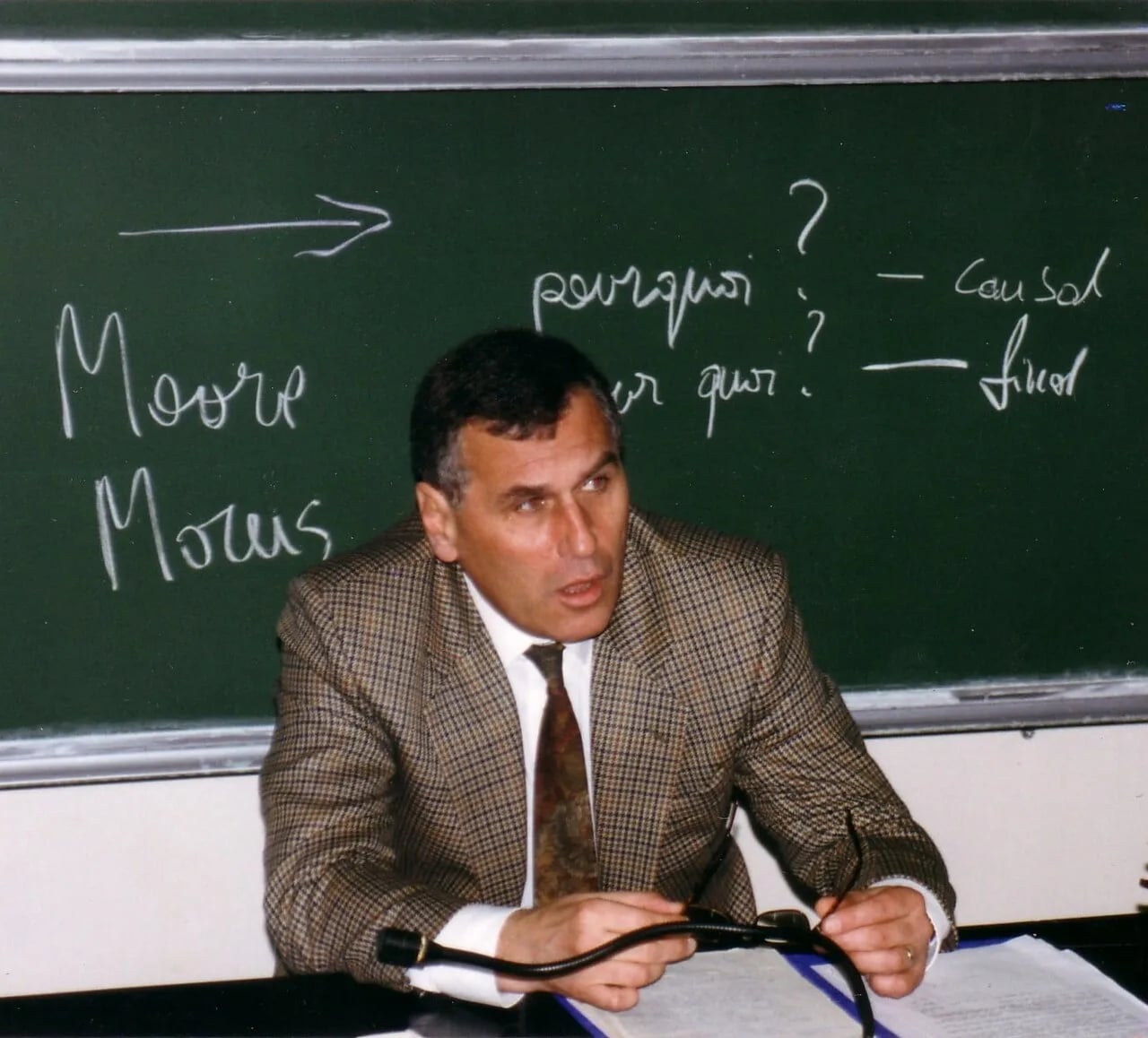 Portrait of Christophe Grzegorczyk (1946–2018) – memorial page