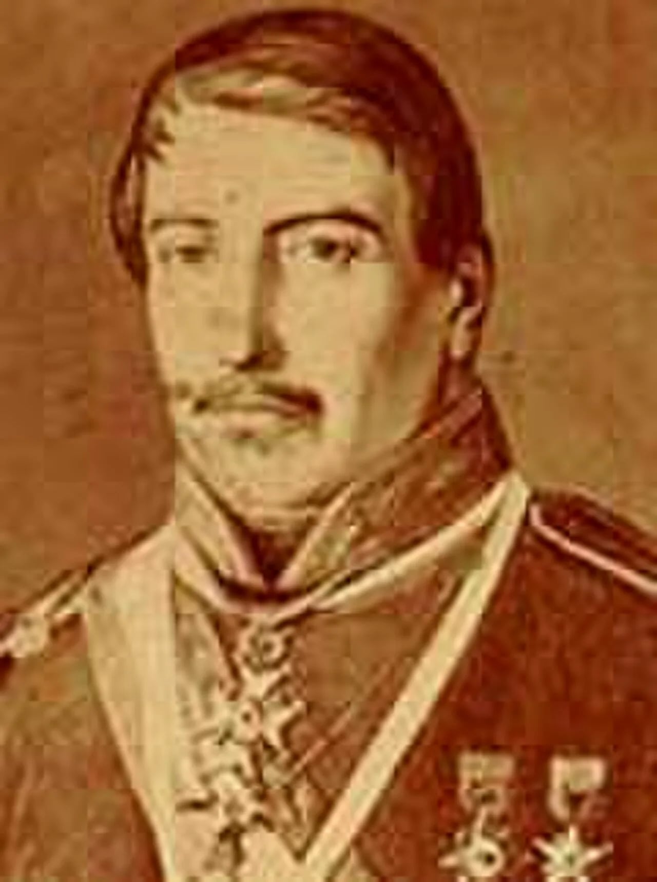 Portrait of Valentín Canalizo (1794–1850) – memorial page