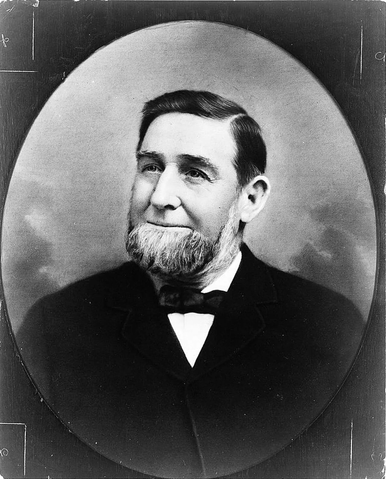 Portrait of Lorenzo Dow Baker (1840–1908) – memorial page