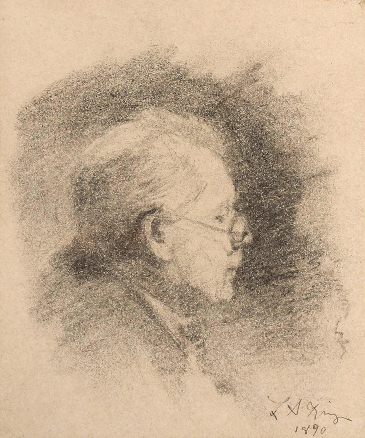 Portrait of Rudolf Vilhelm Valdemar Bertelsen (1828–1921) – memorial page