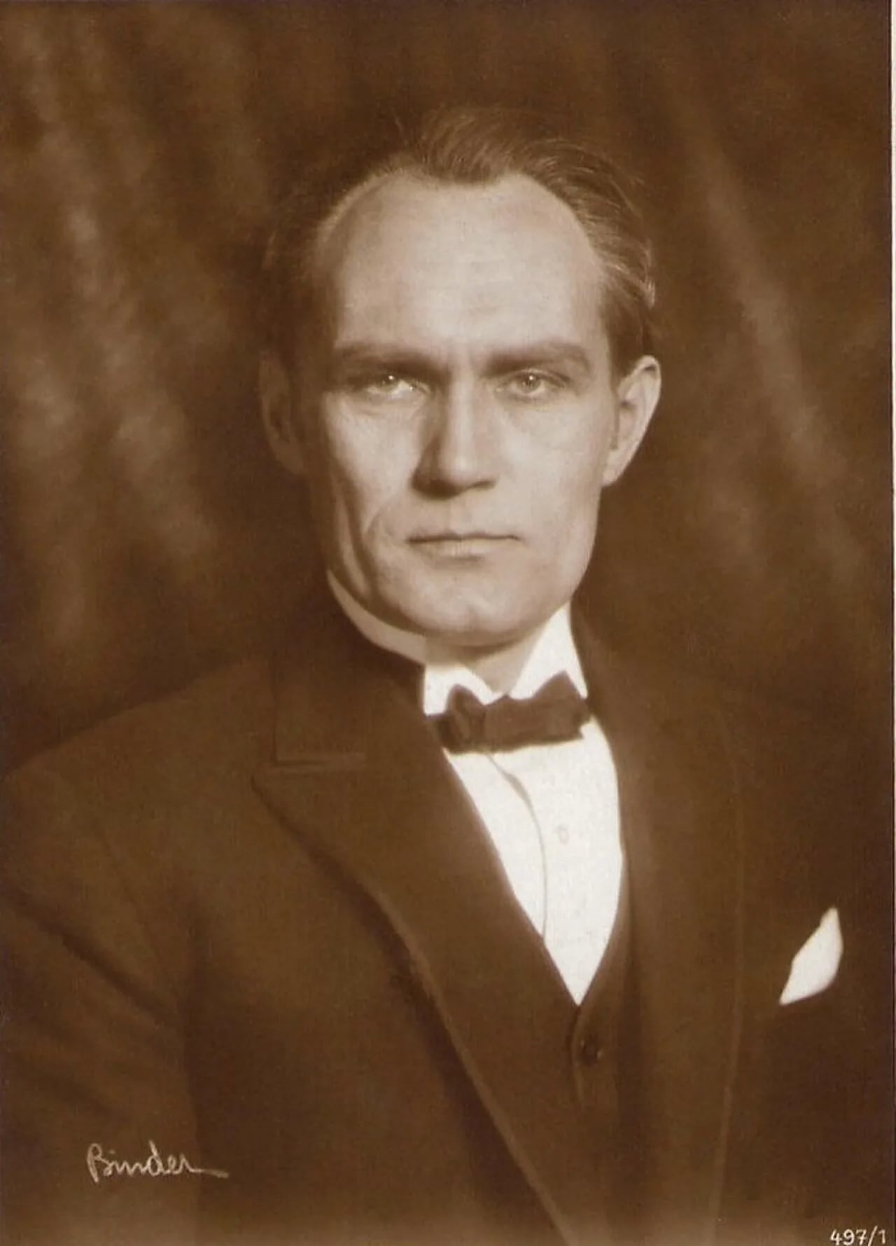 Porträt von Bernhard Goetzke (1884–1964) – Gedenkseite