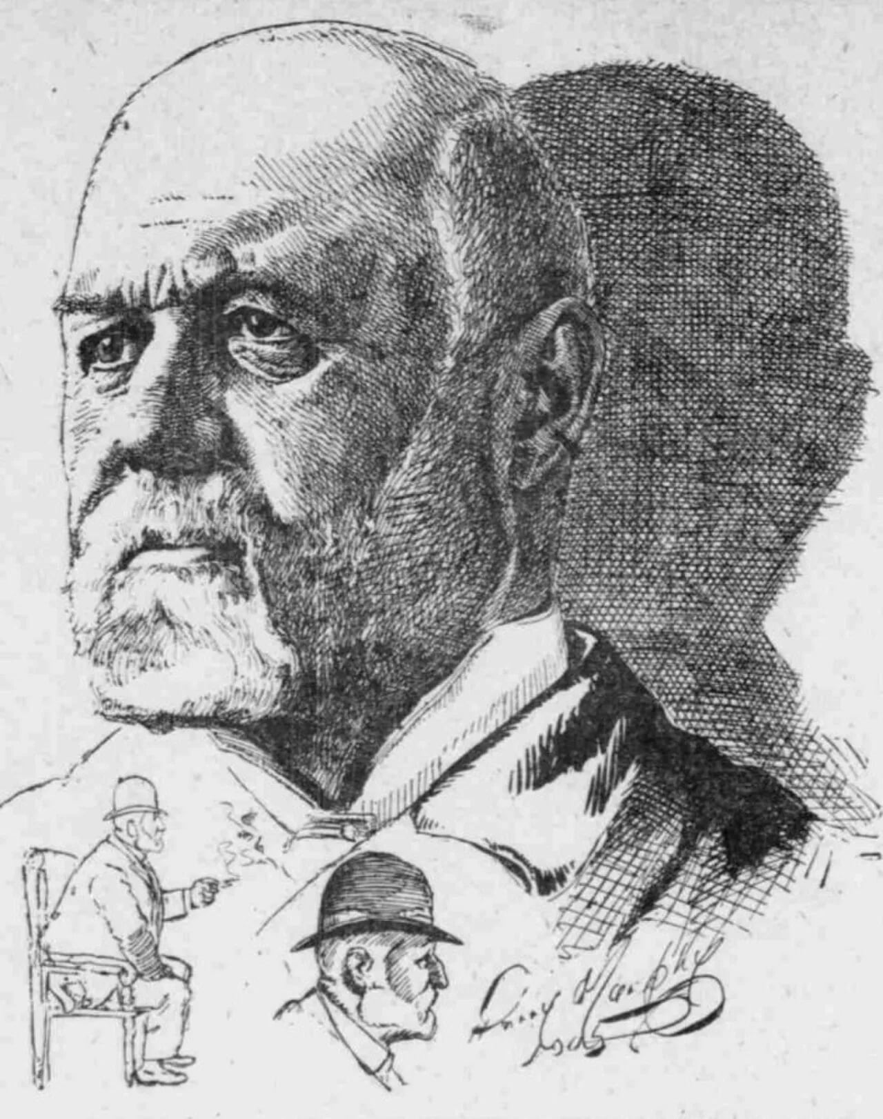 Porträt von Louis Kempff (1841–1920) – Gedenkseite