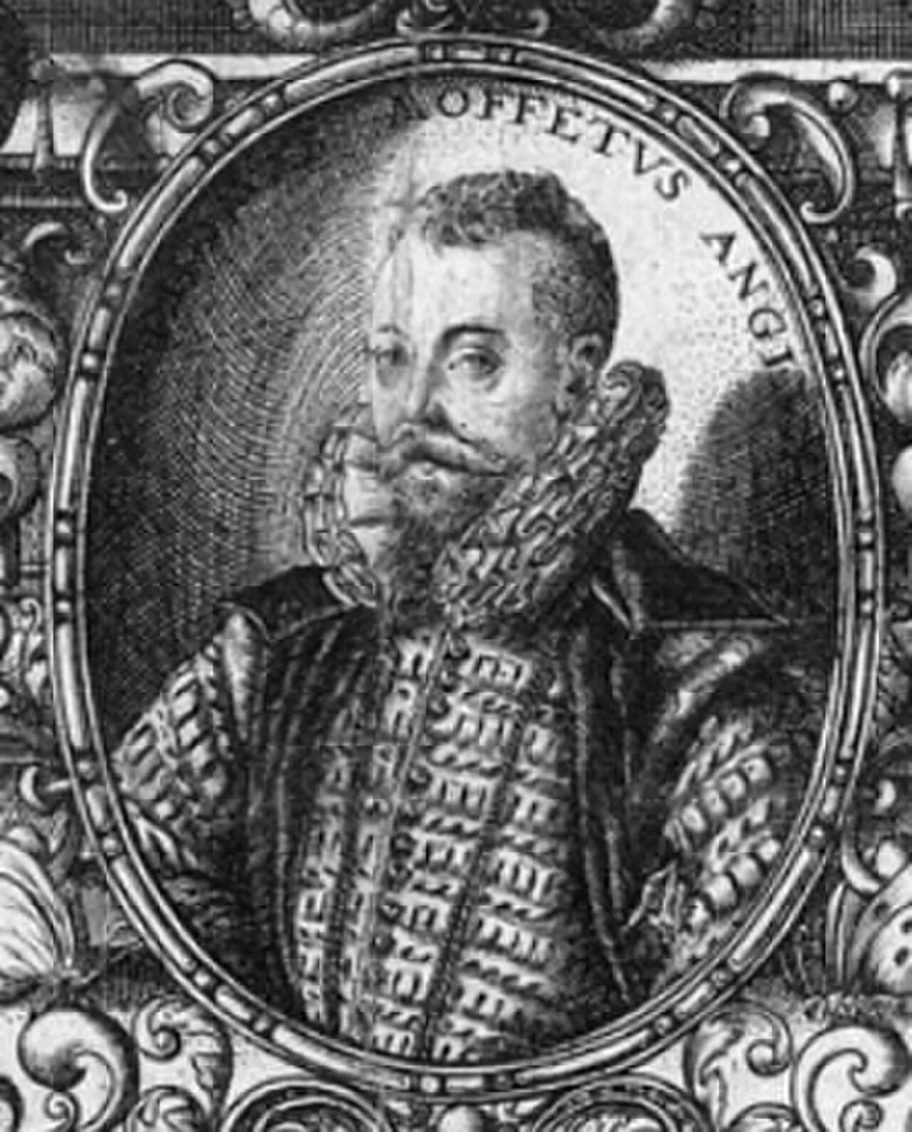 Porträt von Thomas Muffet (1553–1604) – Gedenkseite