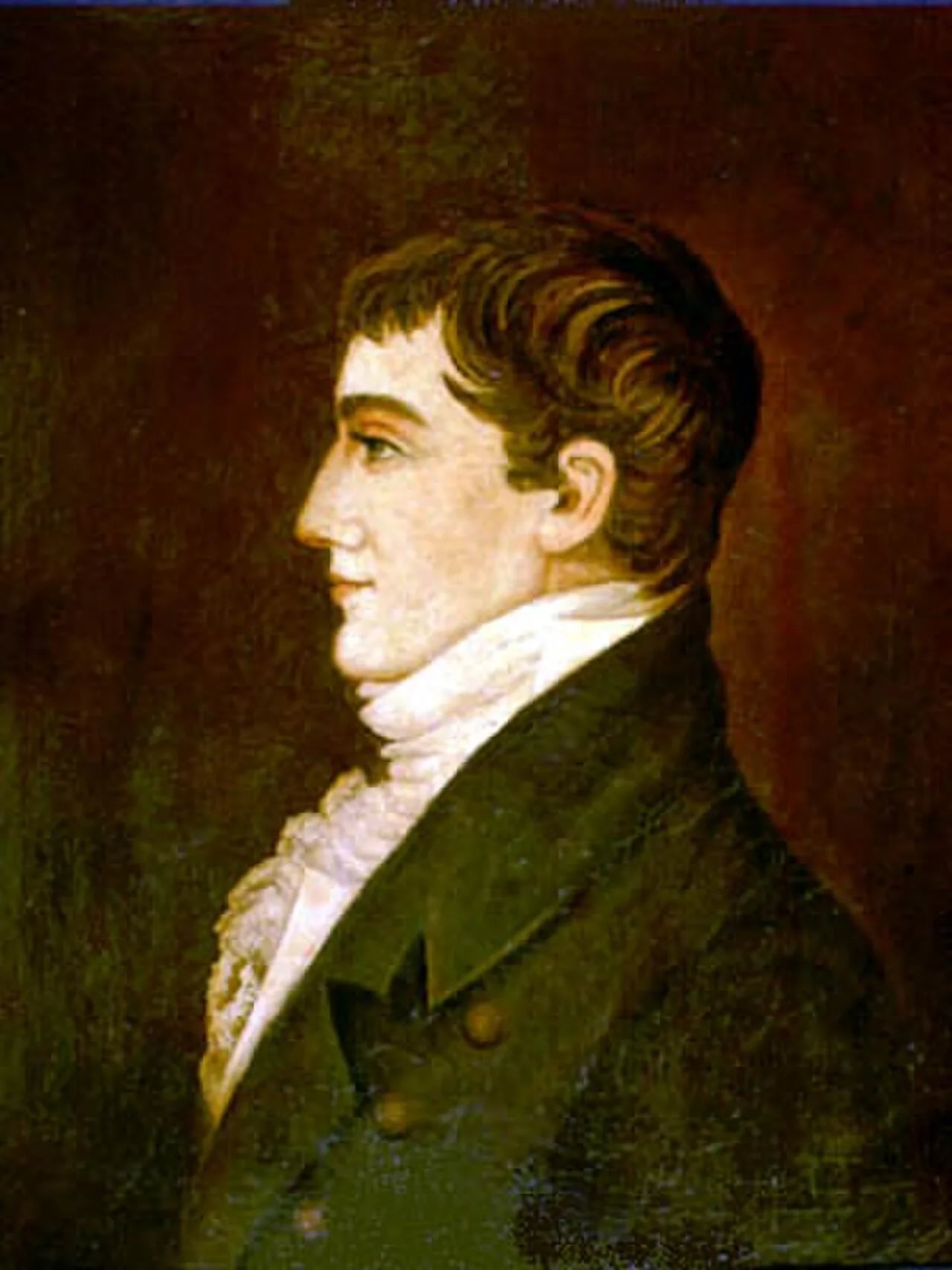 Porträt von Thomas B. Robertson (1779–1828) – Gedenkseite