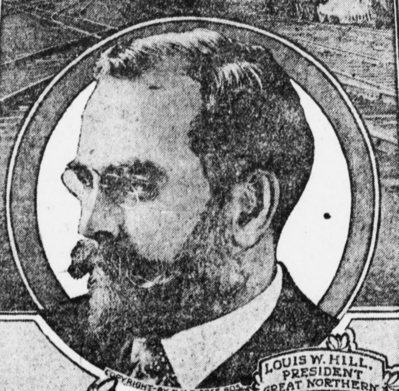Portrait of Louis W. Hill (1872–1948) – memorial page